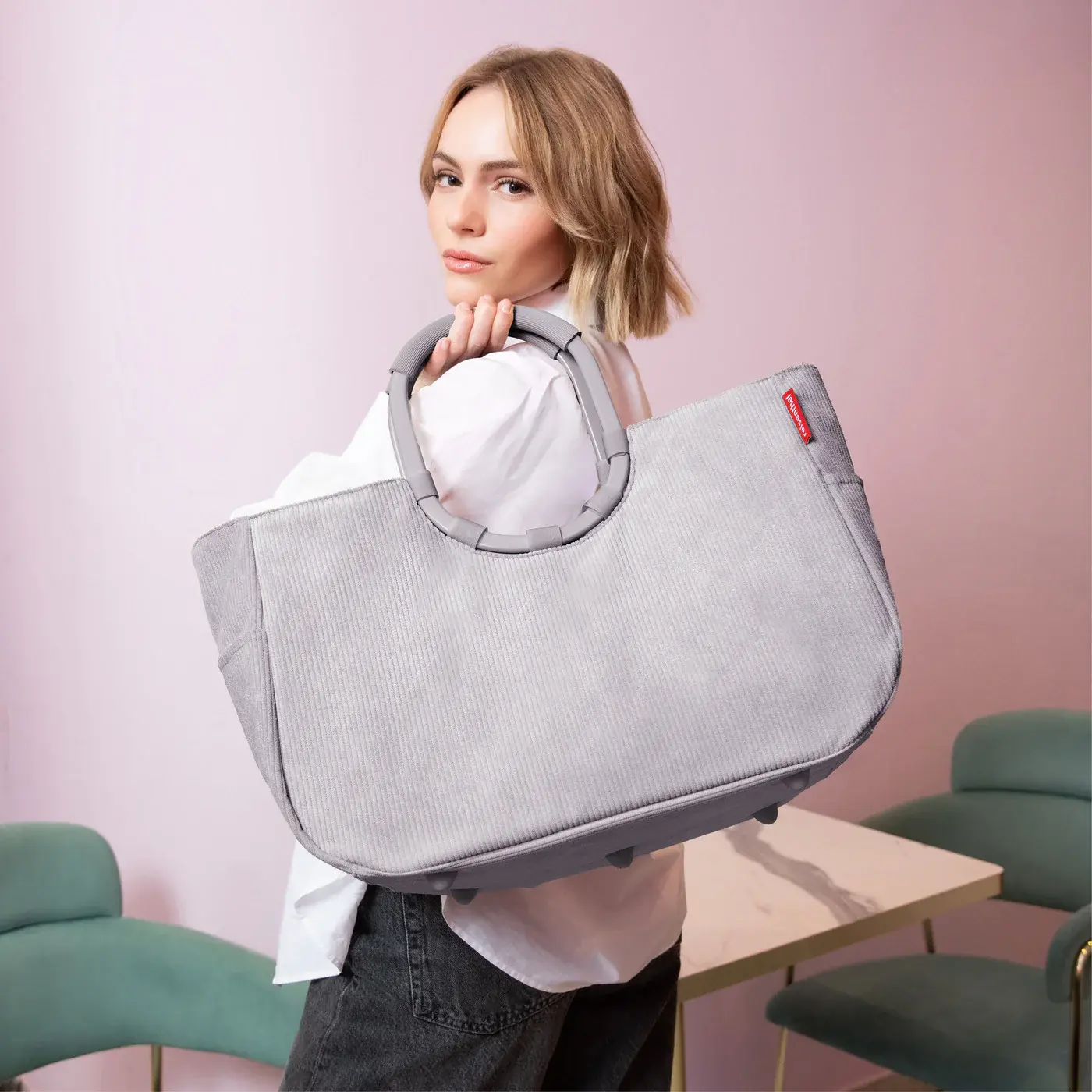 loopshopper L cord grey