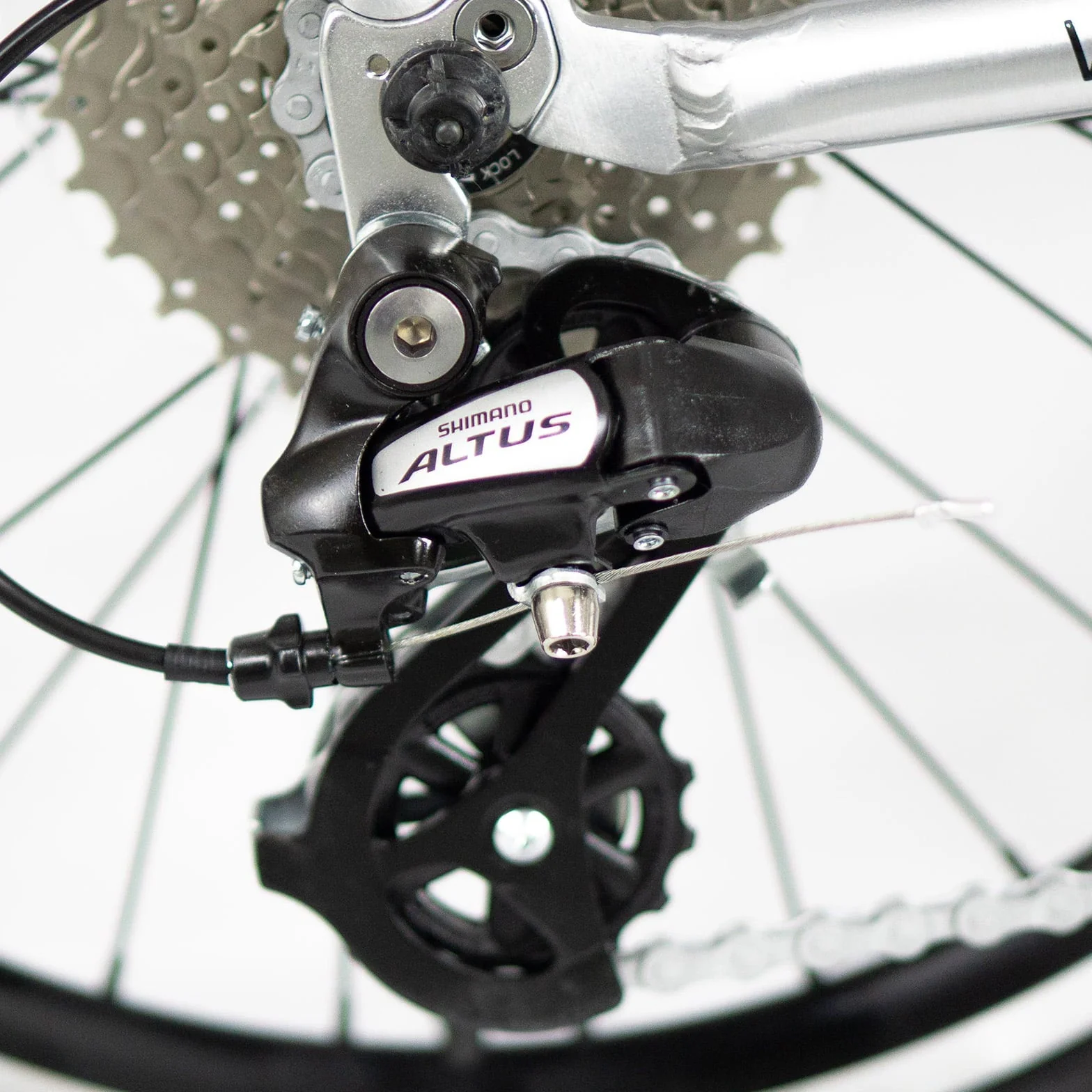 Liberte 8-Speed 20" Wheel, Aluminum Folding Road Bicycle for All Genders, Silver and Black - Image 3