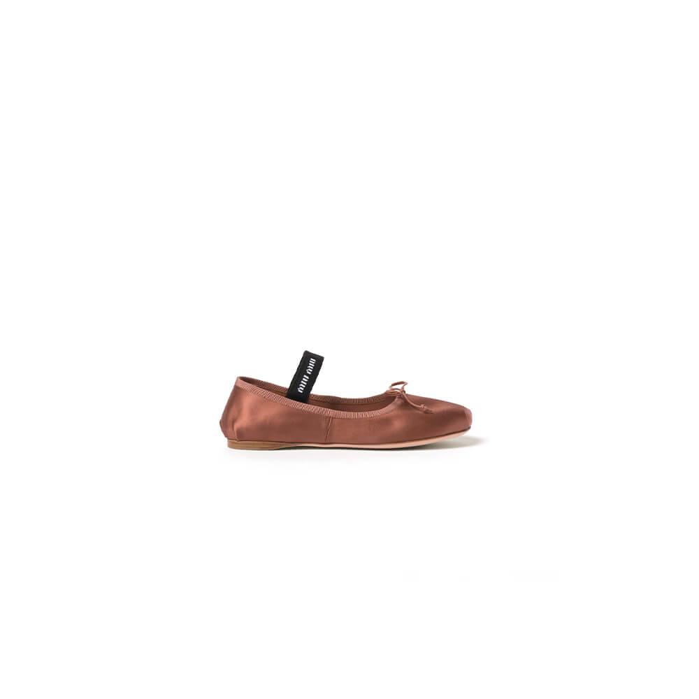 MiuMiu Satin ballerinas