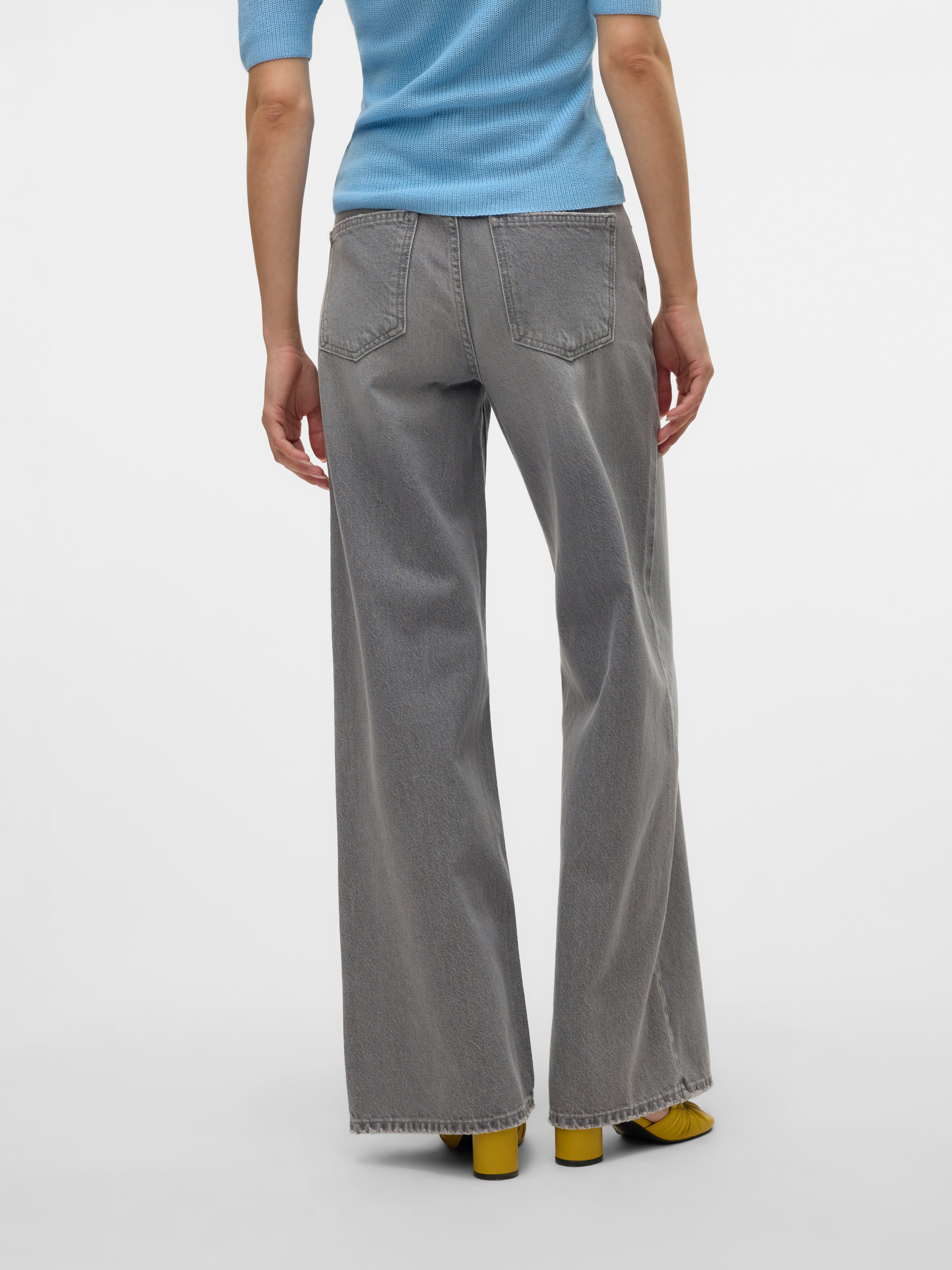 VERO MODA® VMREMY Mid rise Wide Leg Fit Jeans