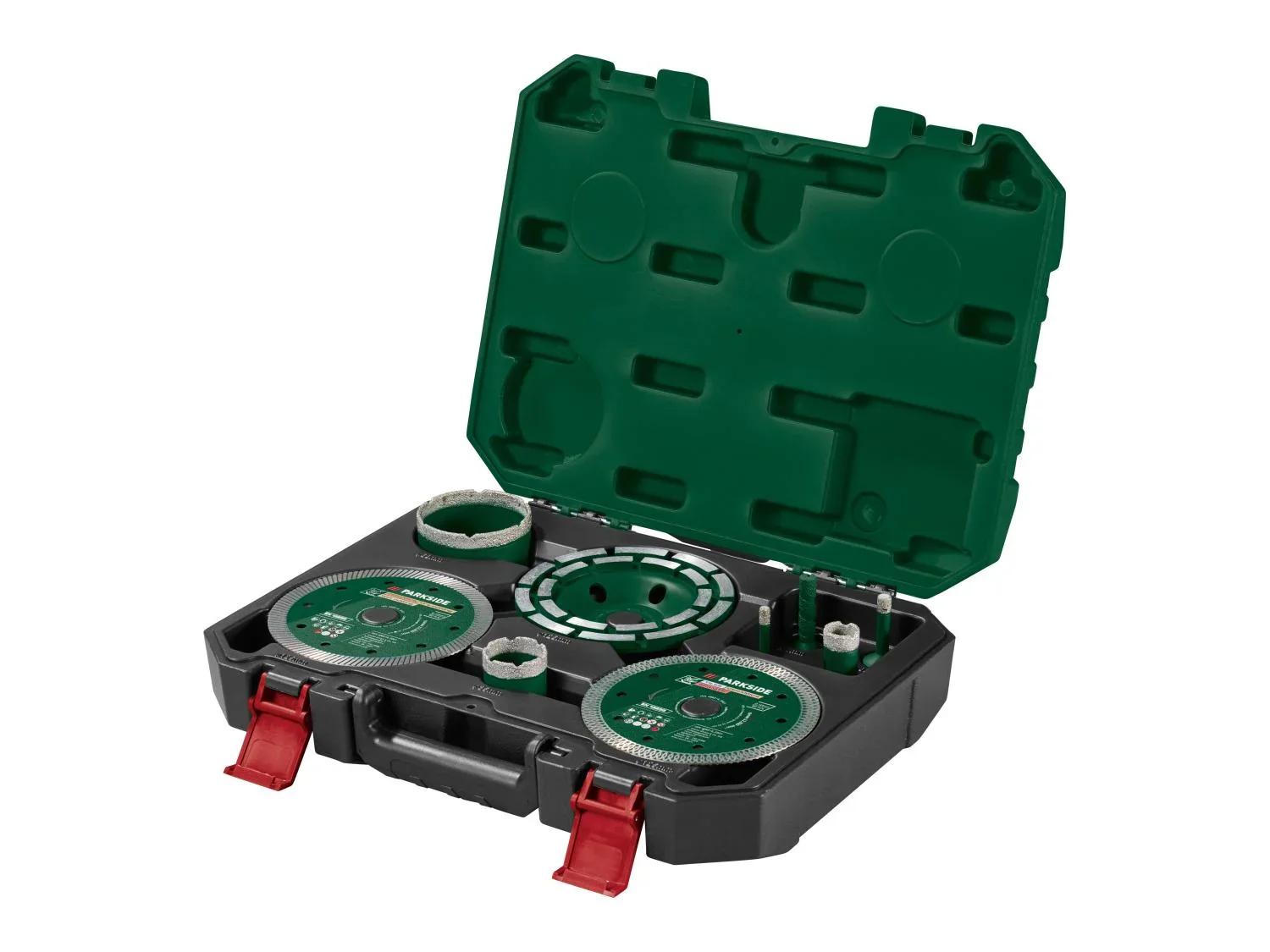 PARKSIDE Coffret  outils pour carrelage, 9 pices