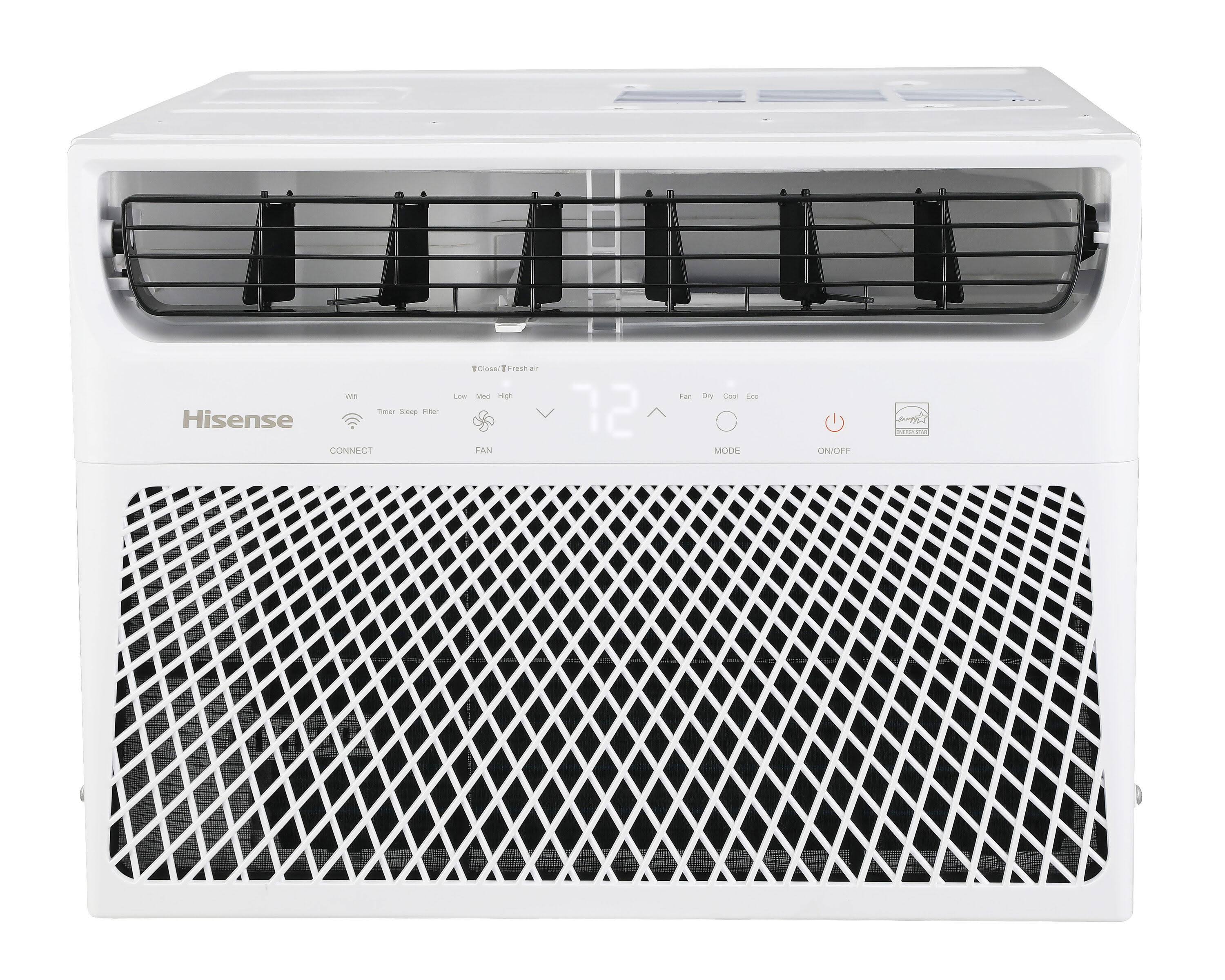 Hisense 700-sq ft Window Air Conditioner with Remote (115-Volt; 14000-BTU) Energy Star Wi-Fi Enabled | AW1422CW1W