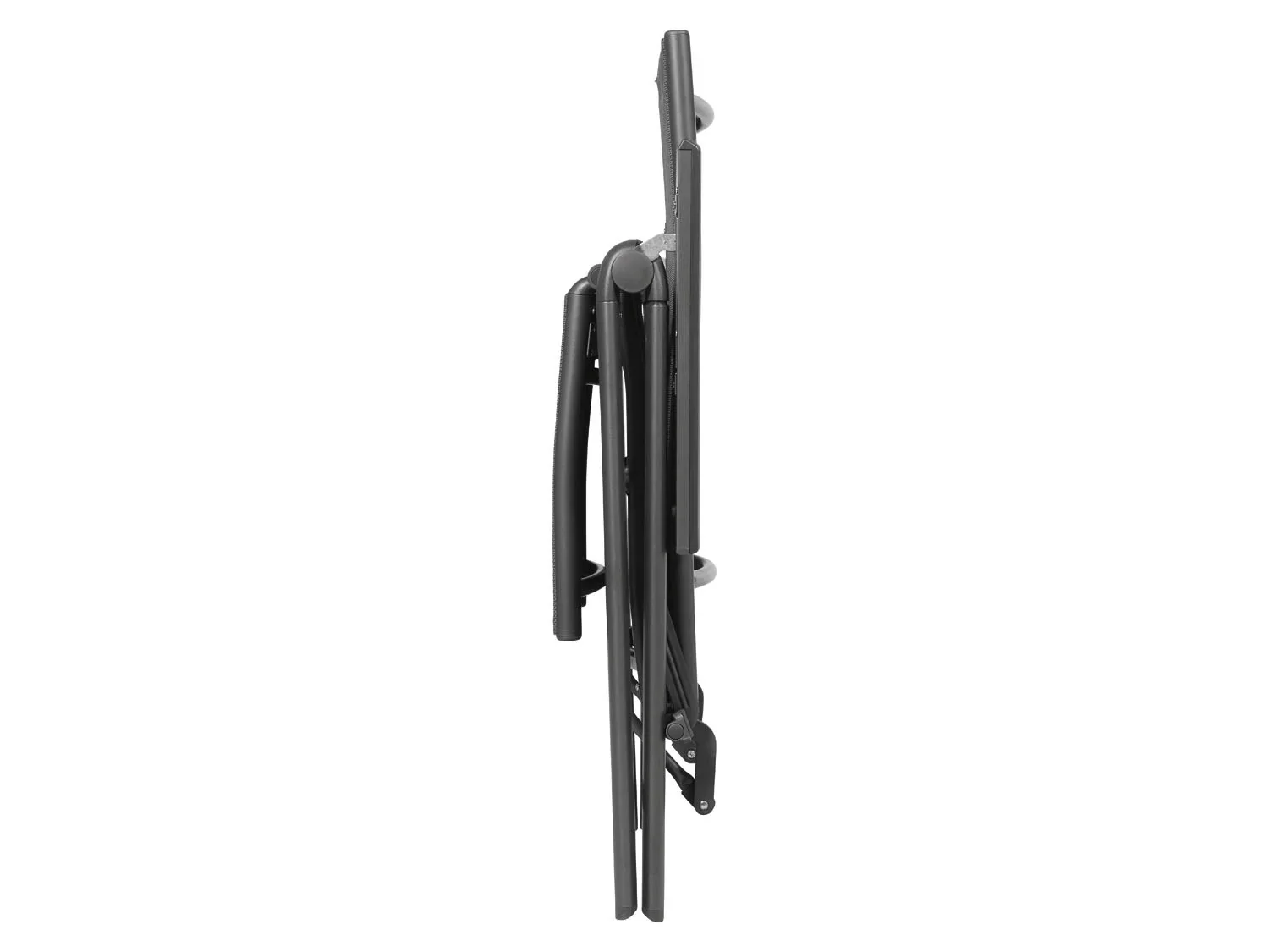 LIVARNO home Fauteuil en aluminium Houston, noir/anthracite