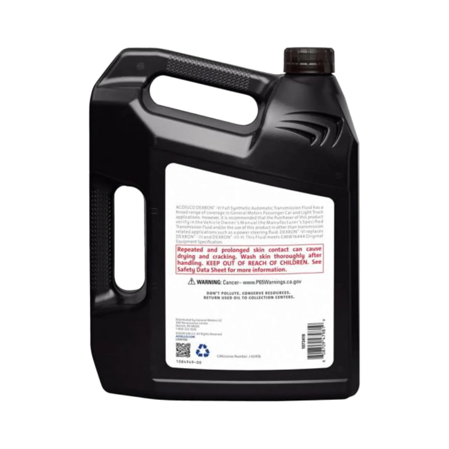 10-9244 (88865618) Original Equipment Dexron VI Full Synthetic Automatic Transmission Fluid 1 gal (Case of 3) - Image 3