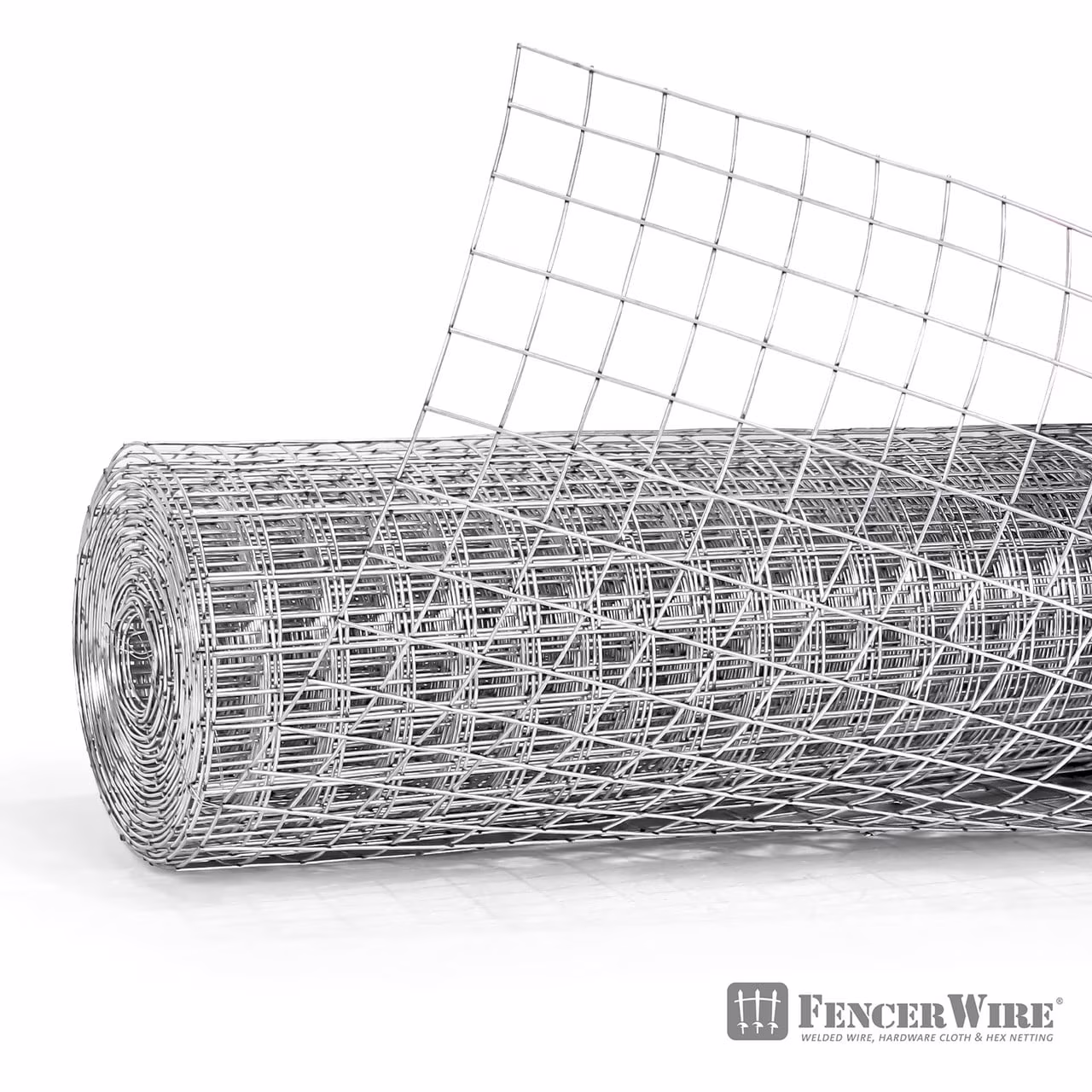 Fencer Wire Heavy Duty 10 Gauge Galvanized Welded Wire Fence, 2 x 2 Opening Mesh for Vegetables, Garden Fruits & Animals Enclosure (4 ft. x 50 ft.)