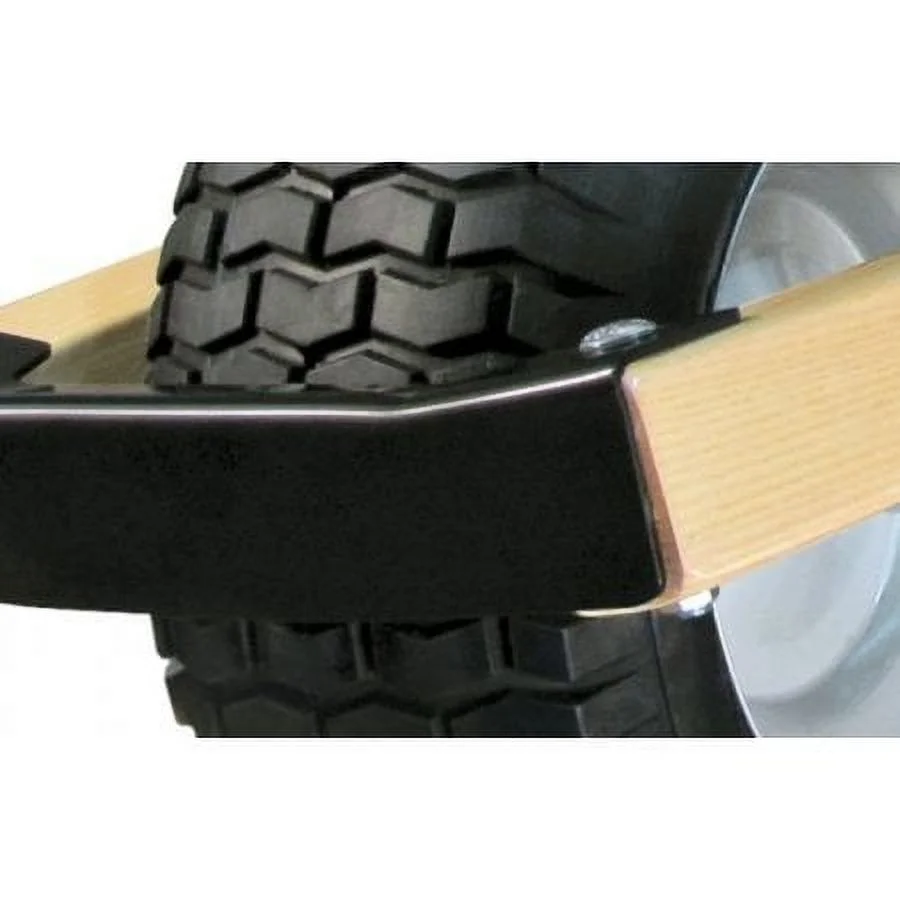 ACWB20477 6 Cube HDPE Double Wheel Wheelbarrow BW6D(6 in. Wide Turf Tire 2 Wheel Tire Type) - Image 5