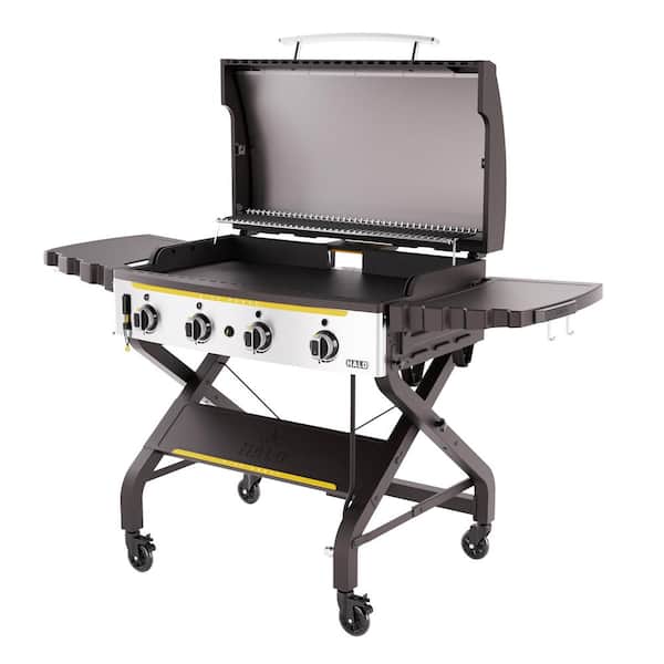 Elite4B 8 Zone Outdoor Black Griddle