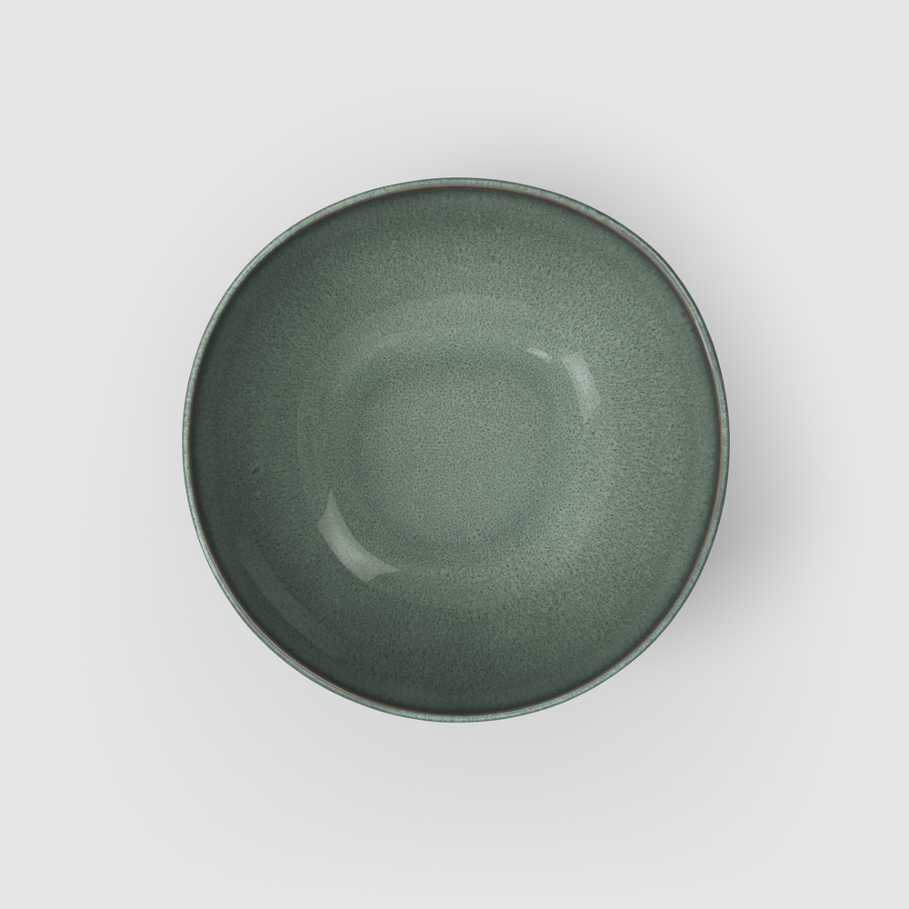 Lave Serving Bowl - Grey, 74.4 oz, stoneware