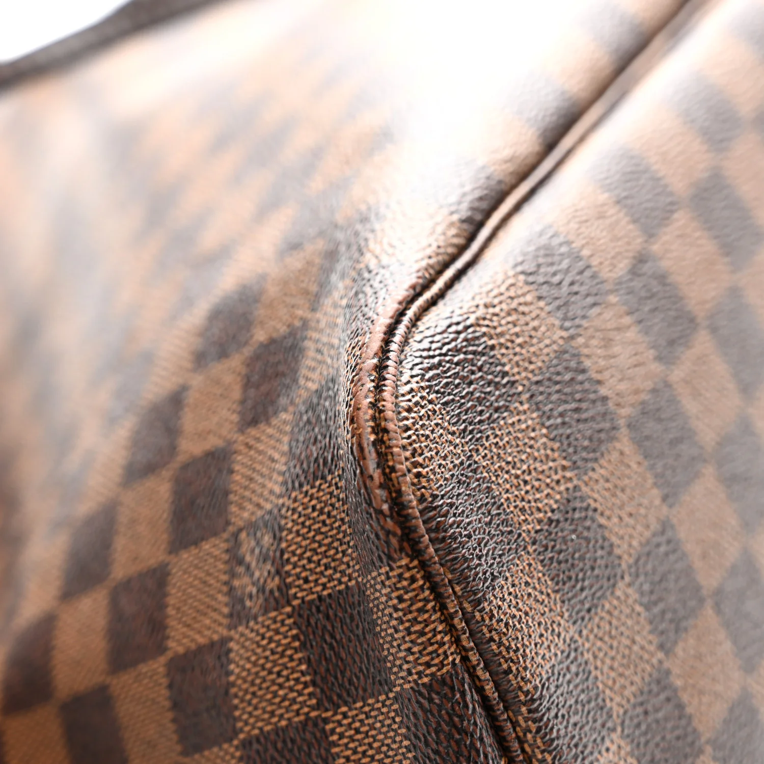 Damier Ebene Neo Neverfull MM Rose Ballerine