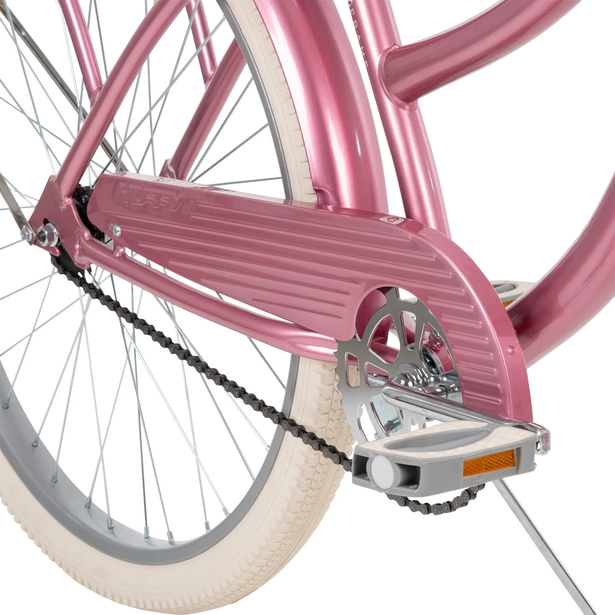 26 In Nel Lusso Women's Beach Cruiser Bike, Pink Taffeta Image 7