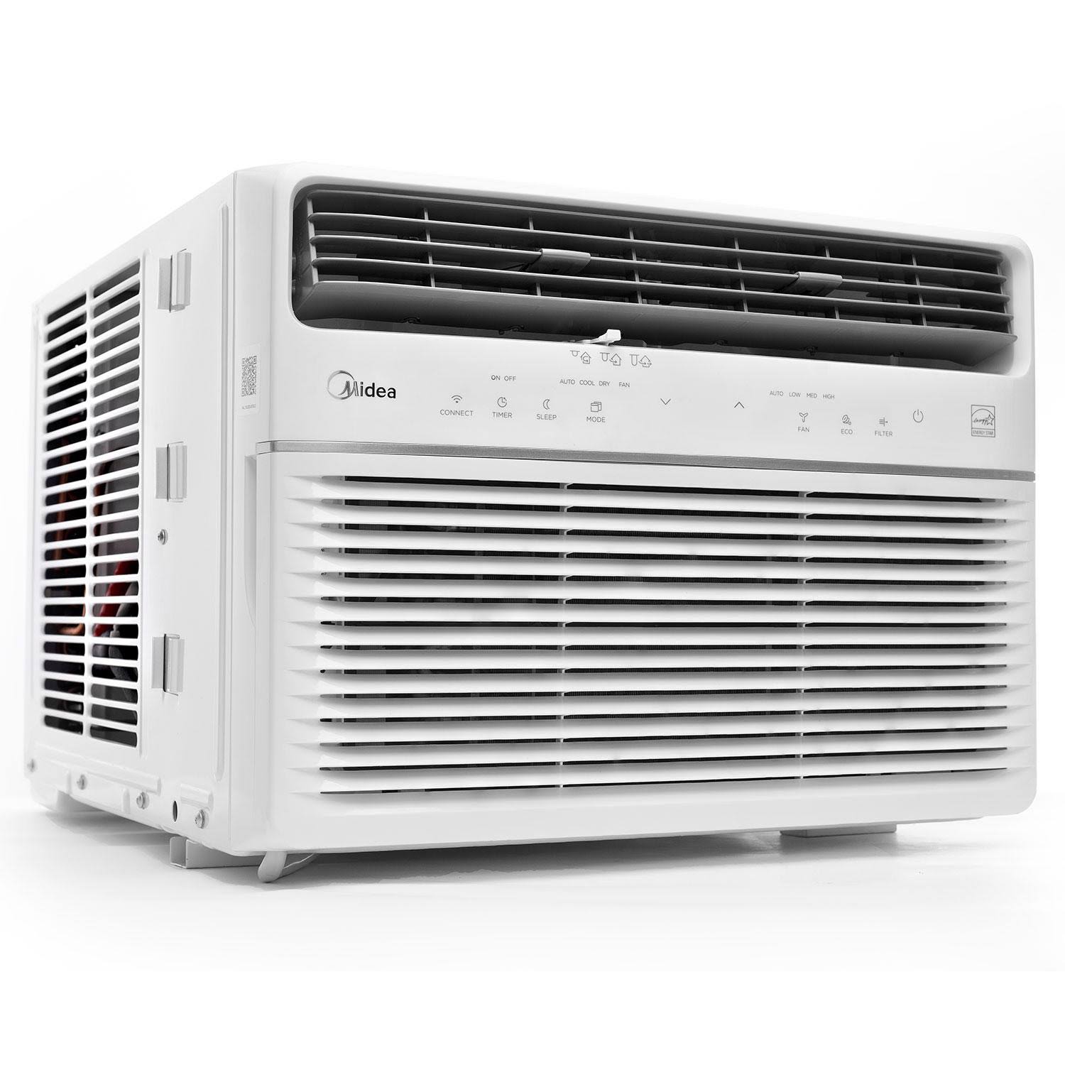 Midea 8,000 BTU Room Window Air Conditioner, Remote Control, Energy Star