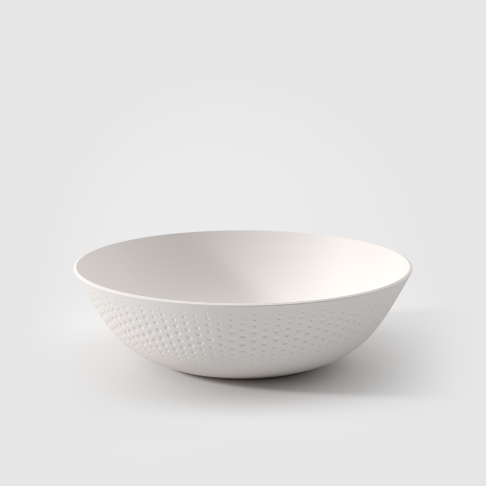 Manufacture Decorative fruit bowl - White, 54.2 oz, Premium Porcelain