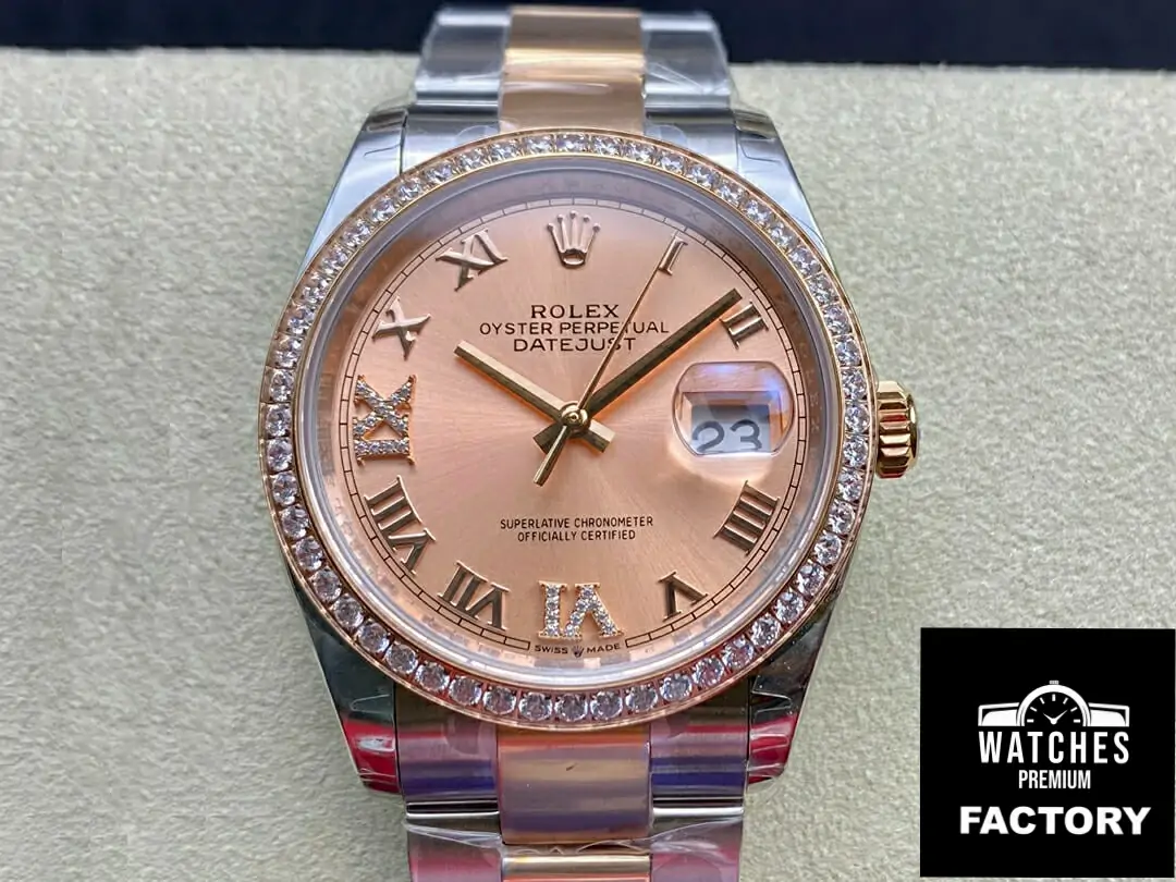 Rolex Datejust M126281RBR-0016 EW Factory Pink Dial