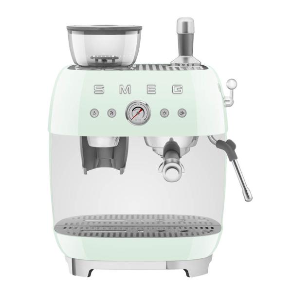 Espressomaskin EGF03 2,4L m/kaffekvern pastellgrønn
