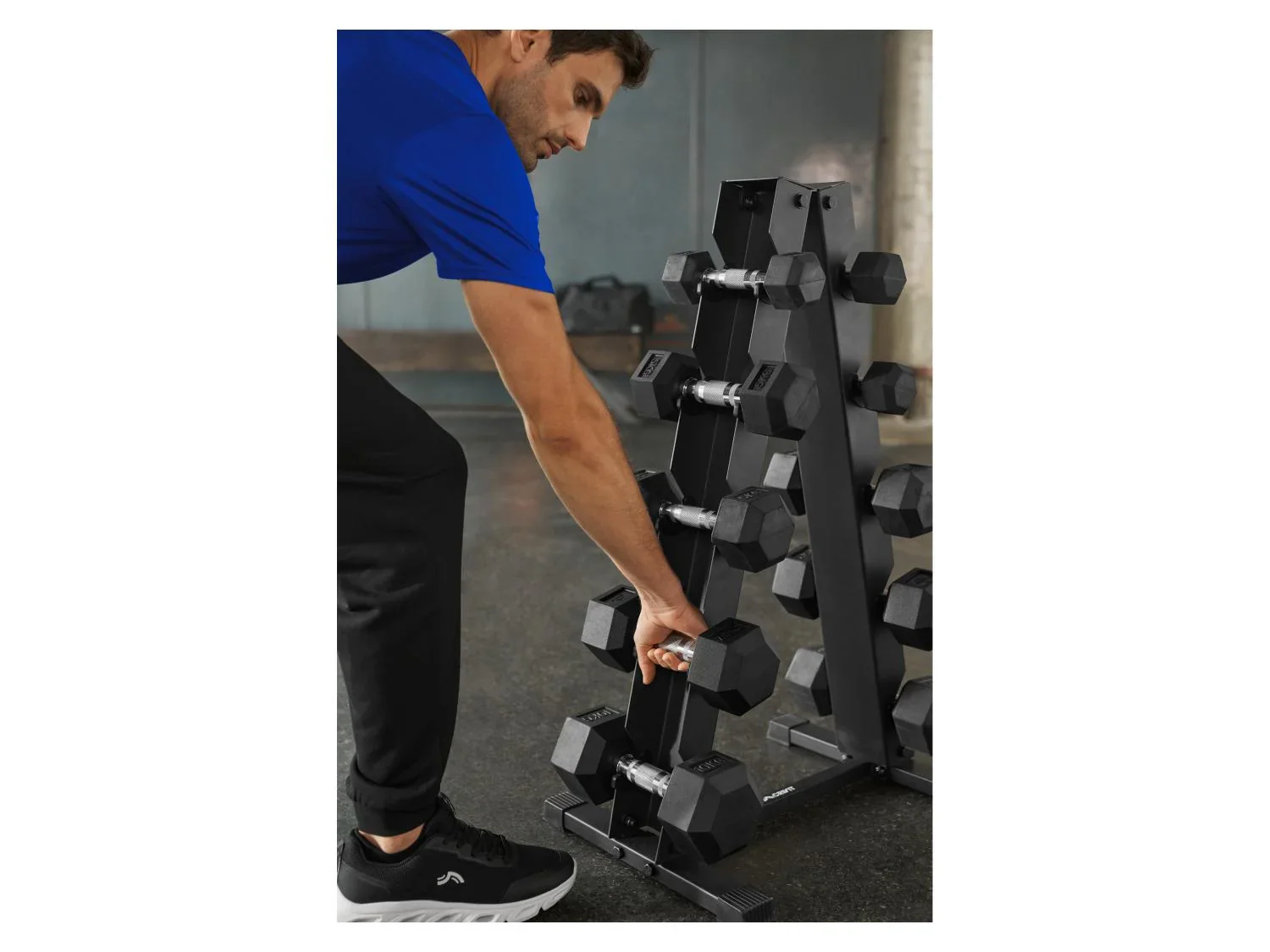 CRIVIT Haltre court hexagonal, 12,5 kg