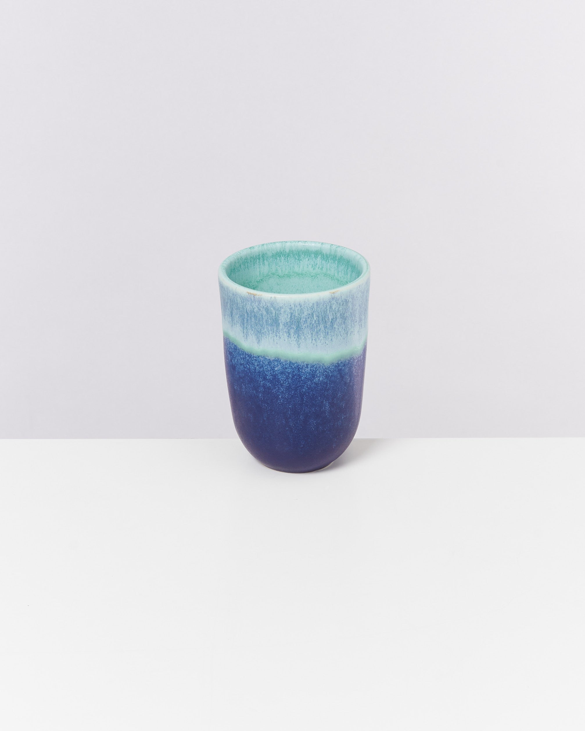 COPA ALTO - LARGE CUP TURQUOISE DARK BLUE SET OF 6