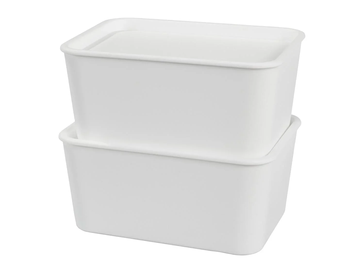 W5 Lot de 6 botes avec couvercles Premium