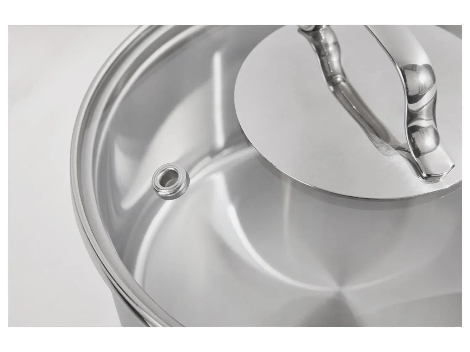 SILVERCREST Faitout Premium en acier inoxydable,  20 cm