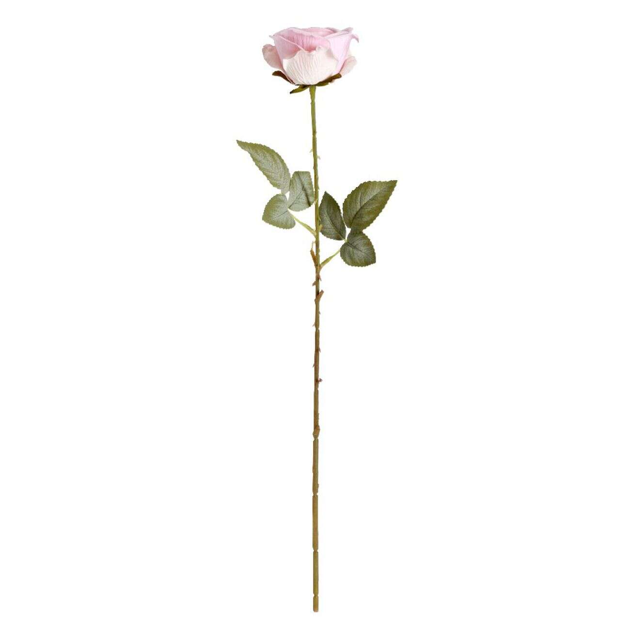 Fleur artificielle rose couleur rose H63cm