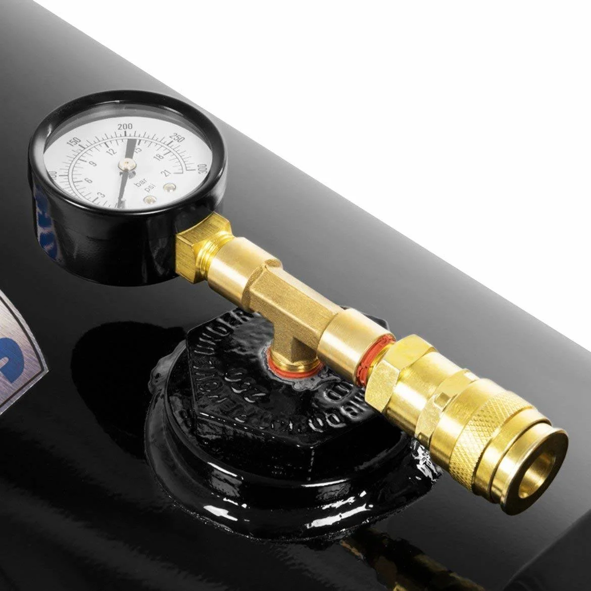 AirHoss 20 Gallon Small Vertical Horizontal Auxiliary Air Tank - Image 6