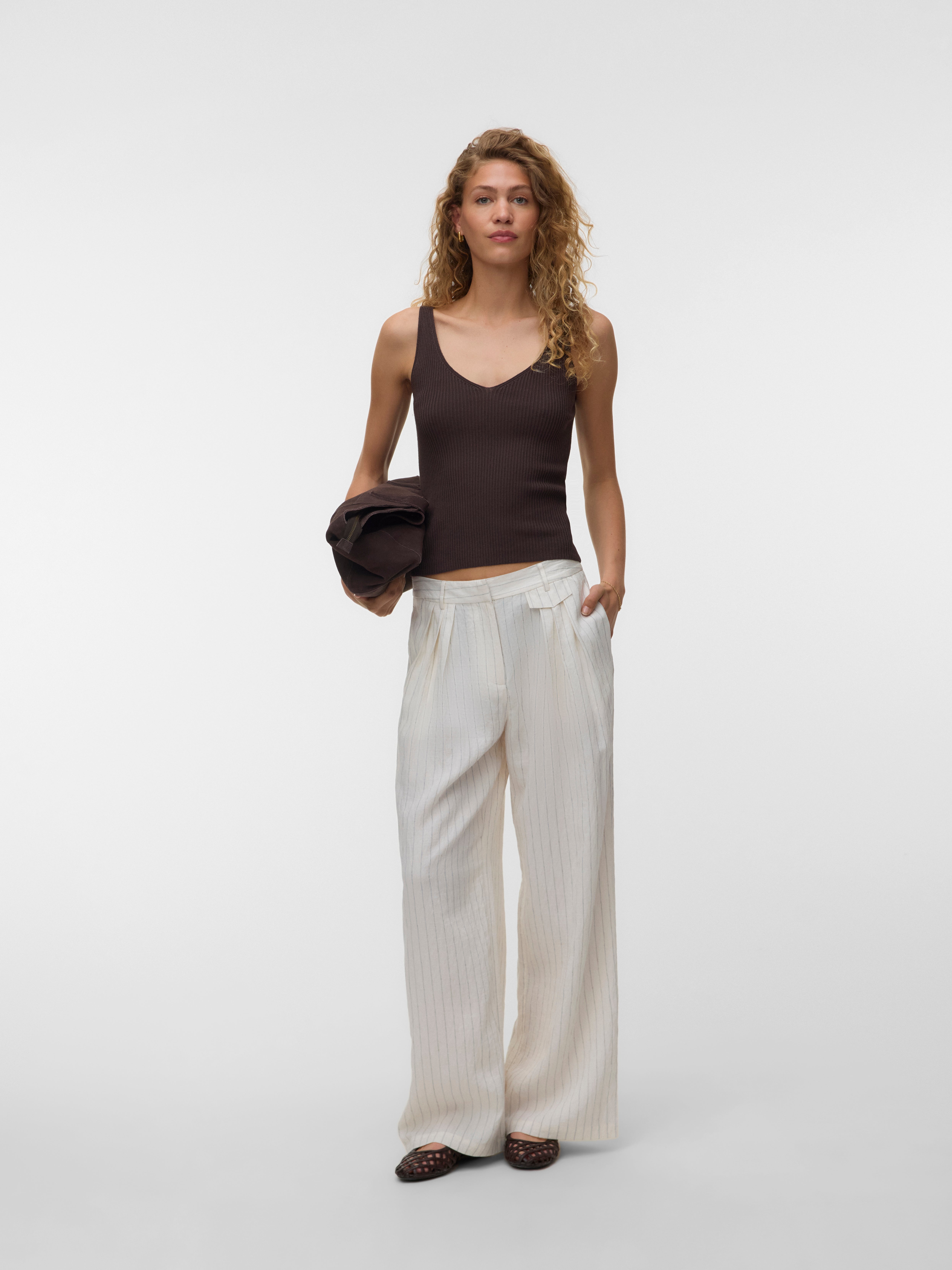 VERO MODA® VMPOLLY Mid waist Trousers