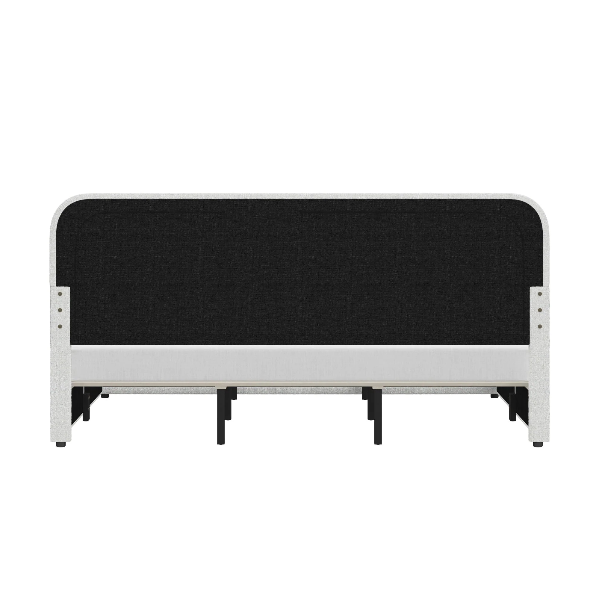 Better Homes & Gardens Juliet King Boucle Platform Bed, Ivory