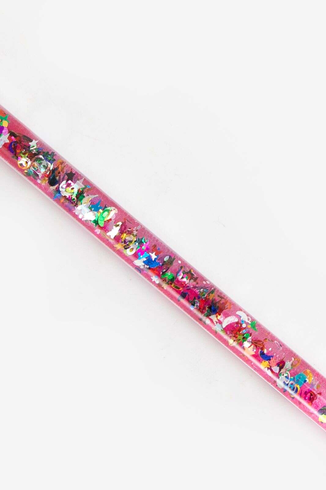 Roze toverstaf met sterrenstof