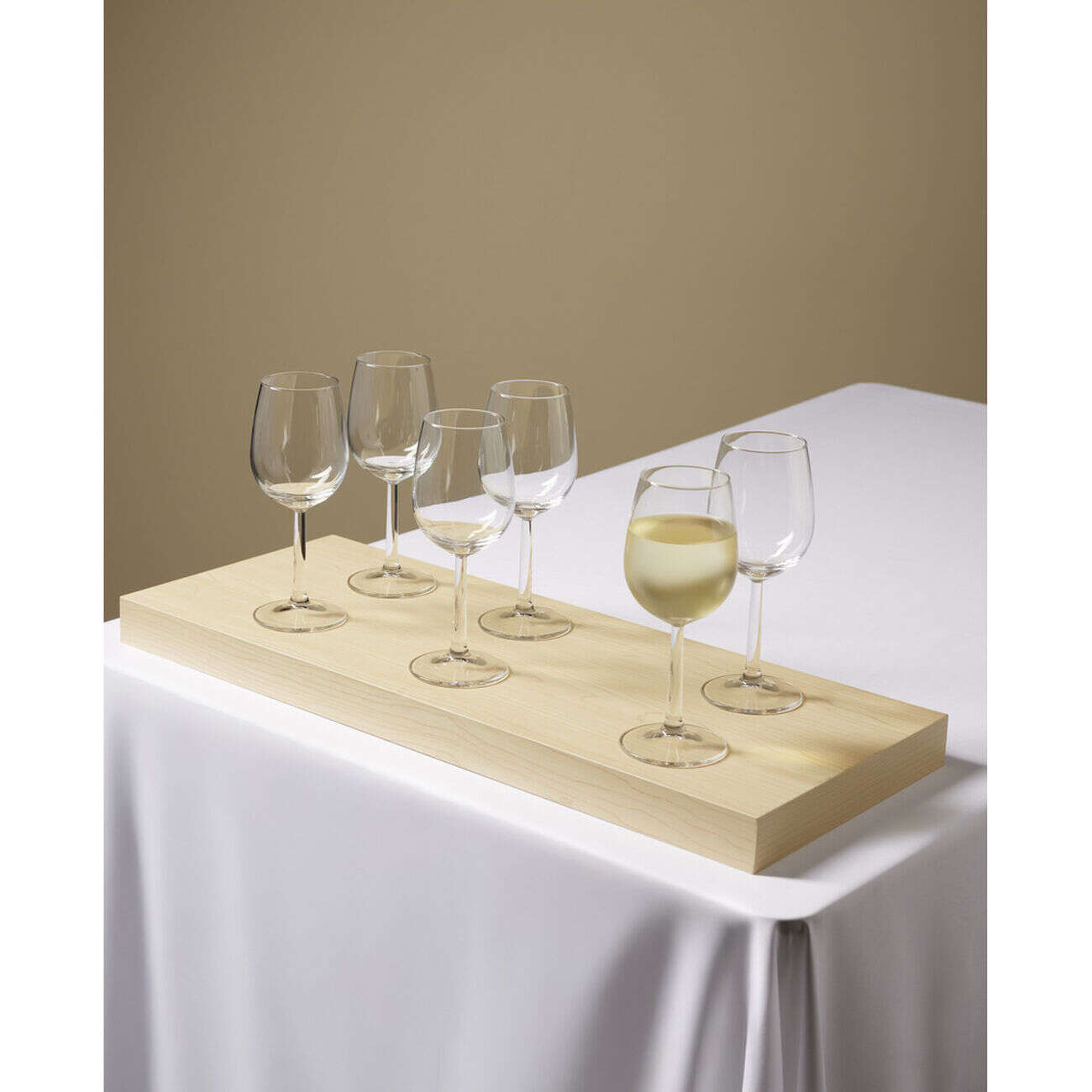 Verre à pied transparent 46cl x6