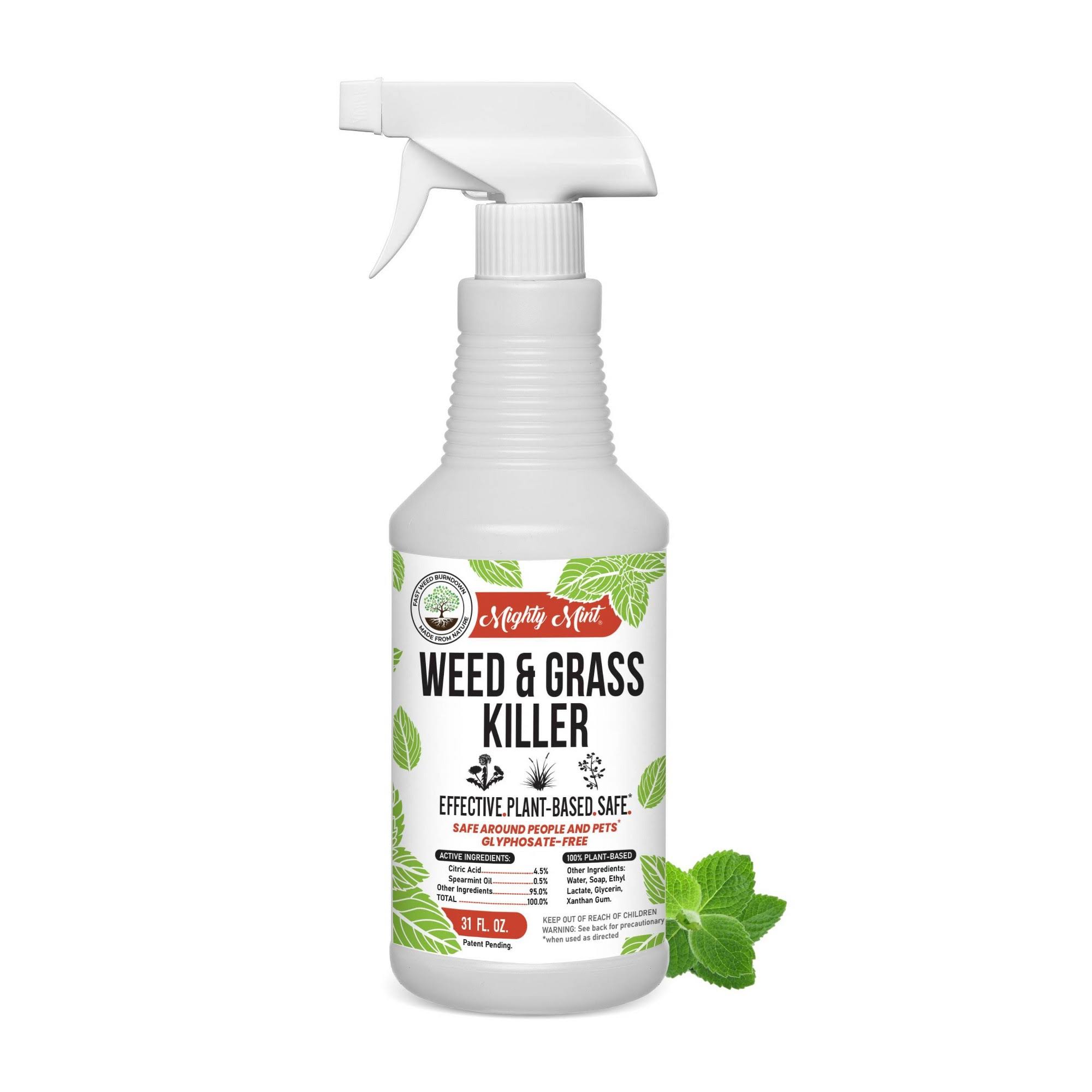 Mighty Mint 31oz Outdoor Weed and Grass Killer