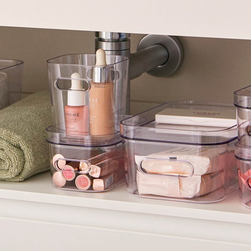Compact oppbevaringsboks mini 0,6L klar