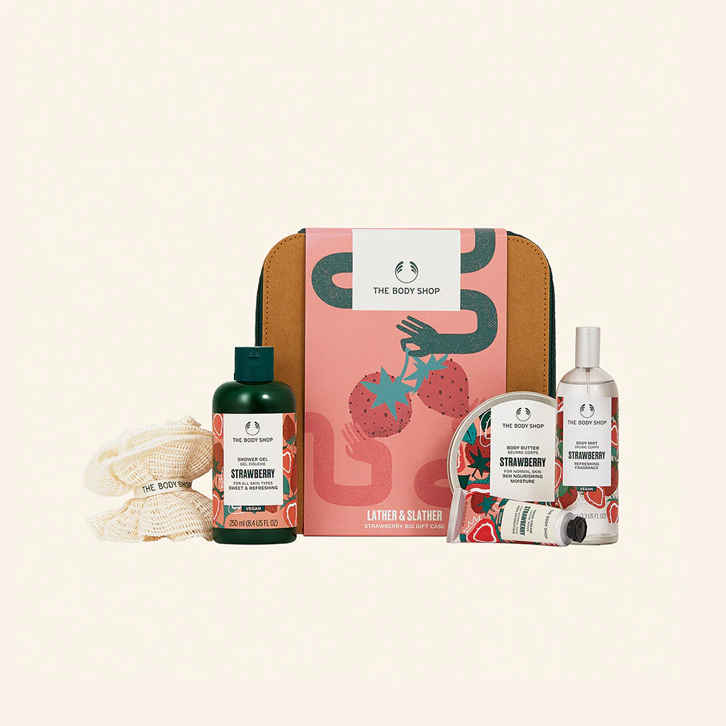 Lather & Slather Strawberry Big Gift