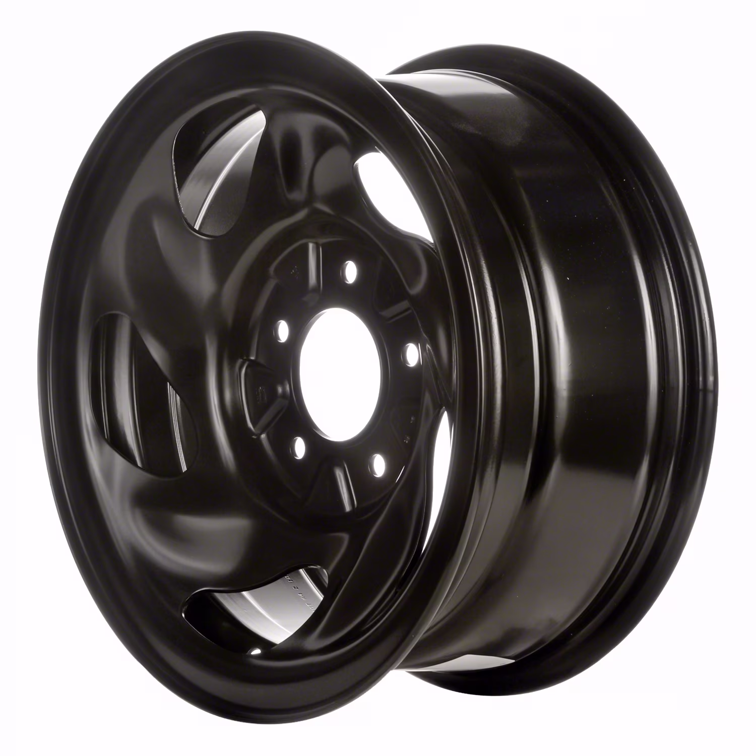 Remanufactured Painted Black Steel Wheel 16 x 7 F65Z1015BA fits 1997-2000 Ford Expedition