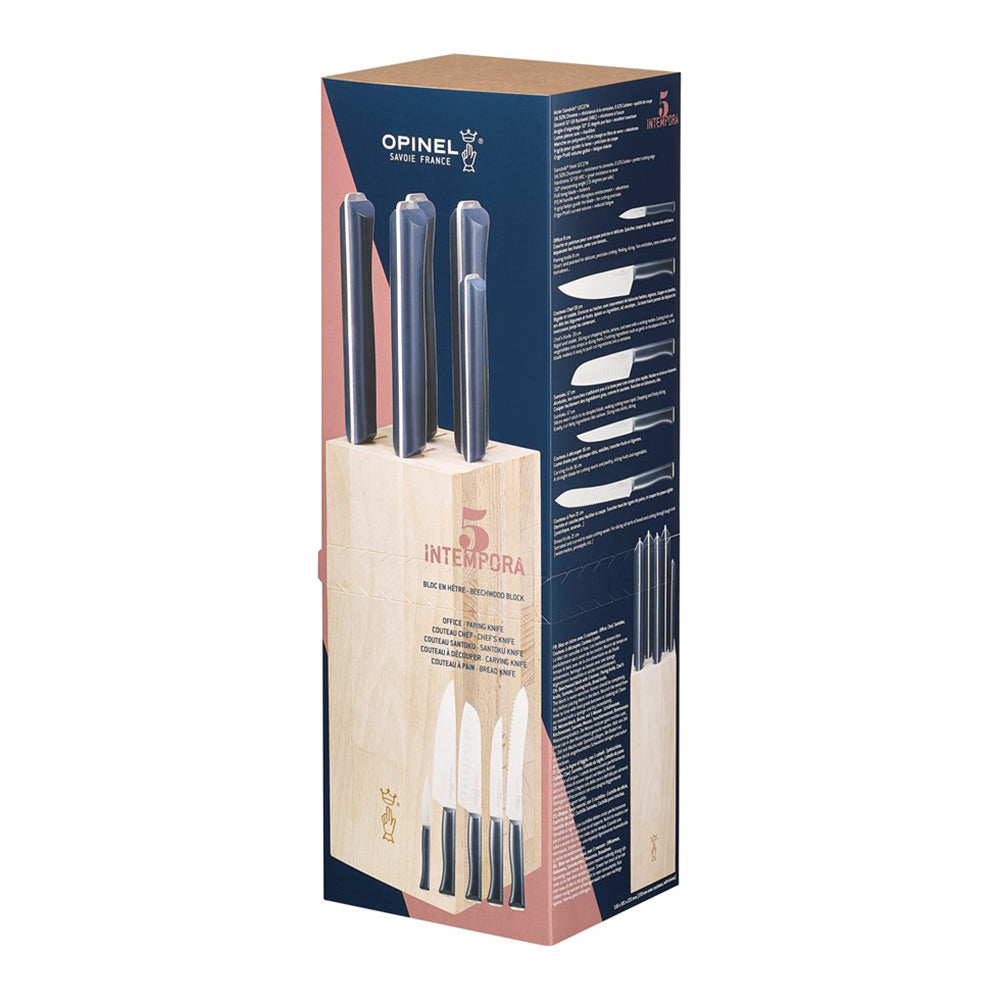 Opinel Intempora Messenblok 5-delig