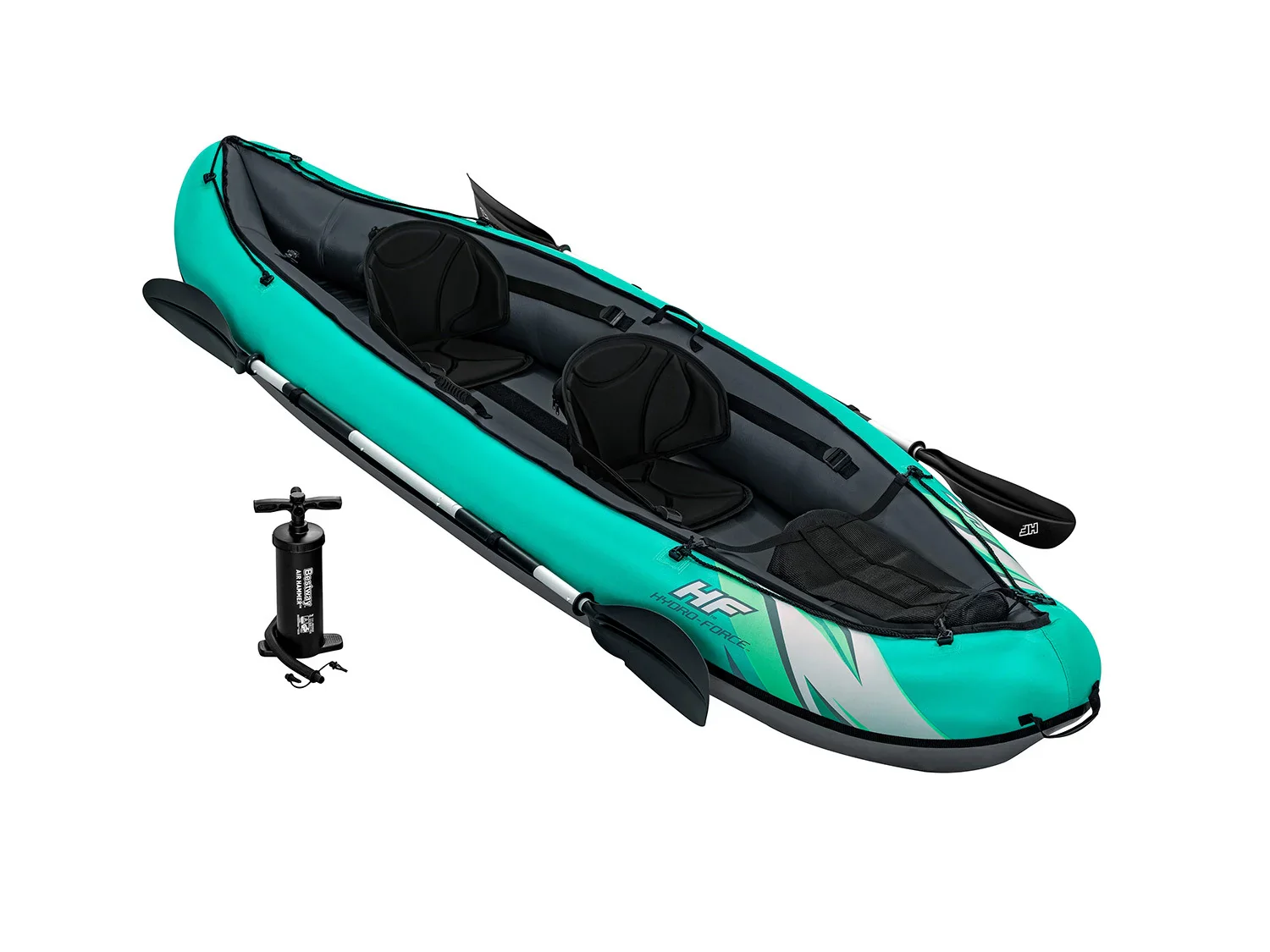 Bestway Kit kayak Hydro-Force  Ventura  pour 2 personnes 330 x 94 x 48 cm
