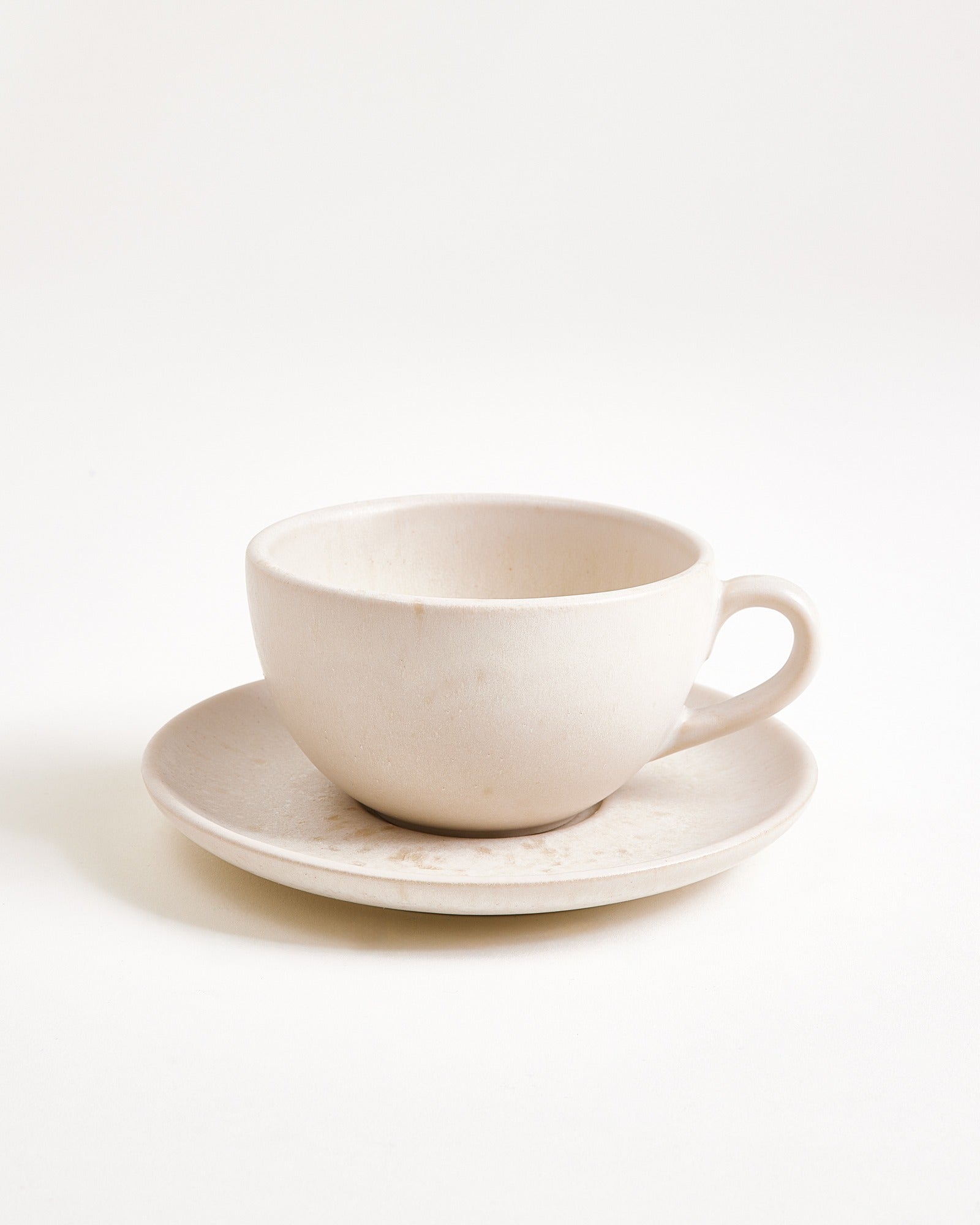 SINTRA - SMALL CAPPUCCINO CUP & SAUCER CLASSIC SAND