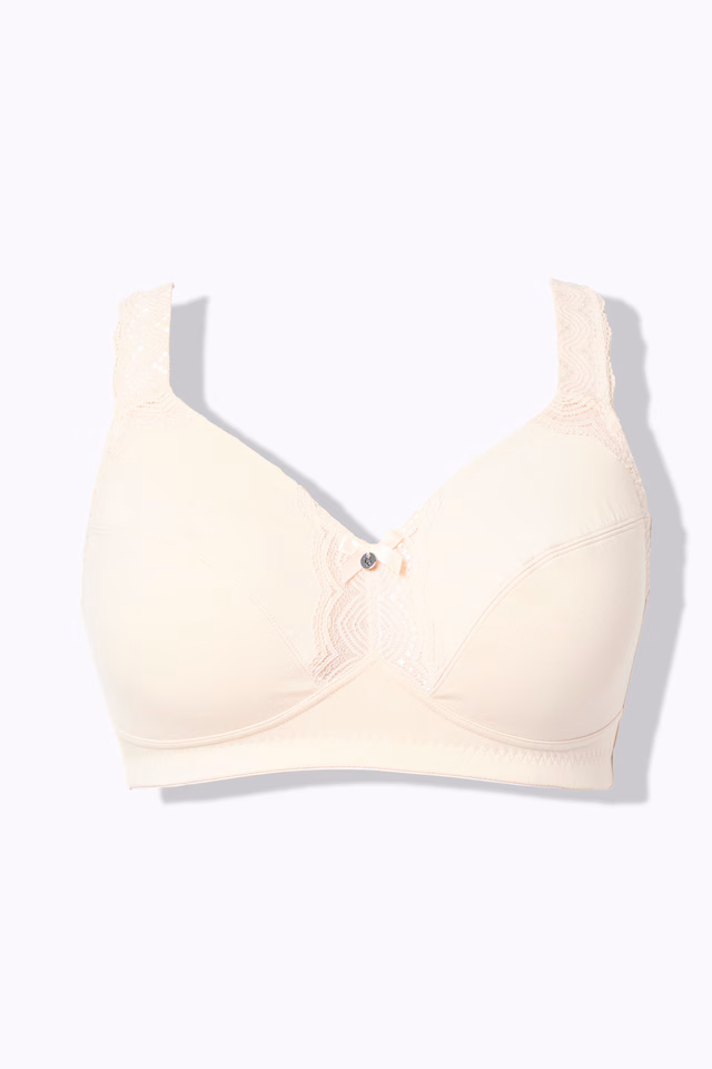 Lace Detail Underwire-Free Bralette