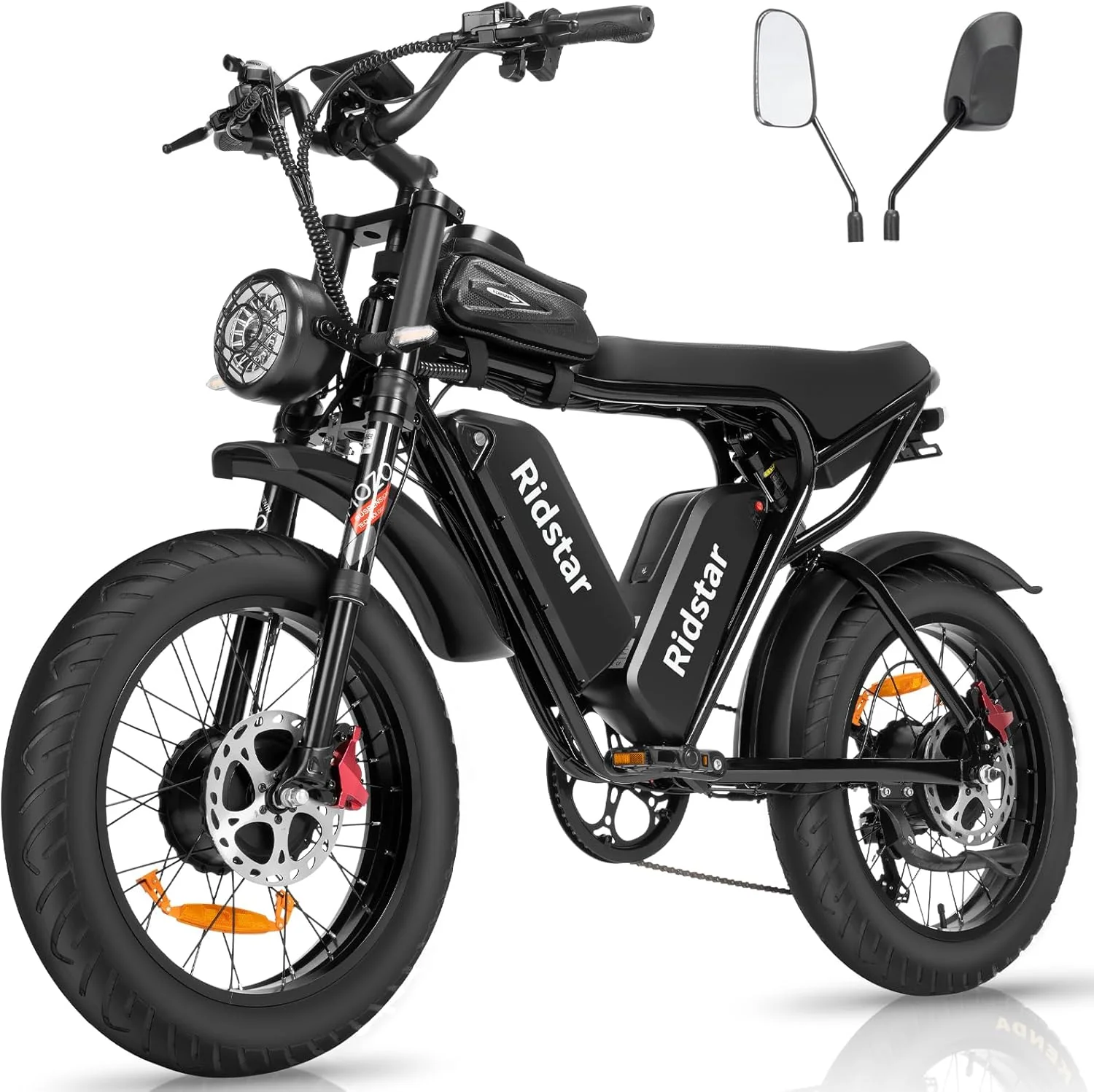 Electric Bike for Adults, 1000/2000W, 25/30/37MPH,48V-52V, 20AH,40AH Battery, Max 50-180 Miles Electric Motorcycle, 20