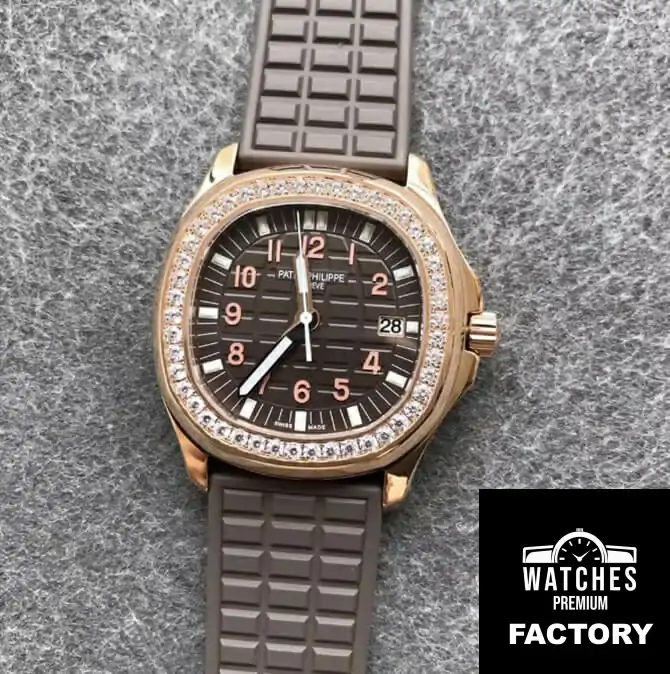Patek Philippe Aquanaut 5068R-001 PPF Factory Brown Strap