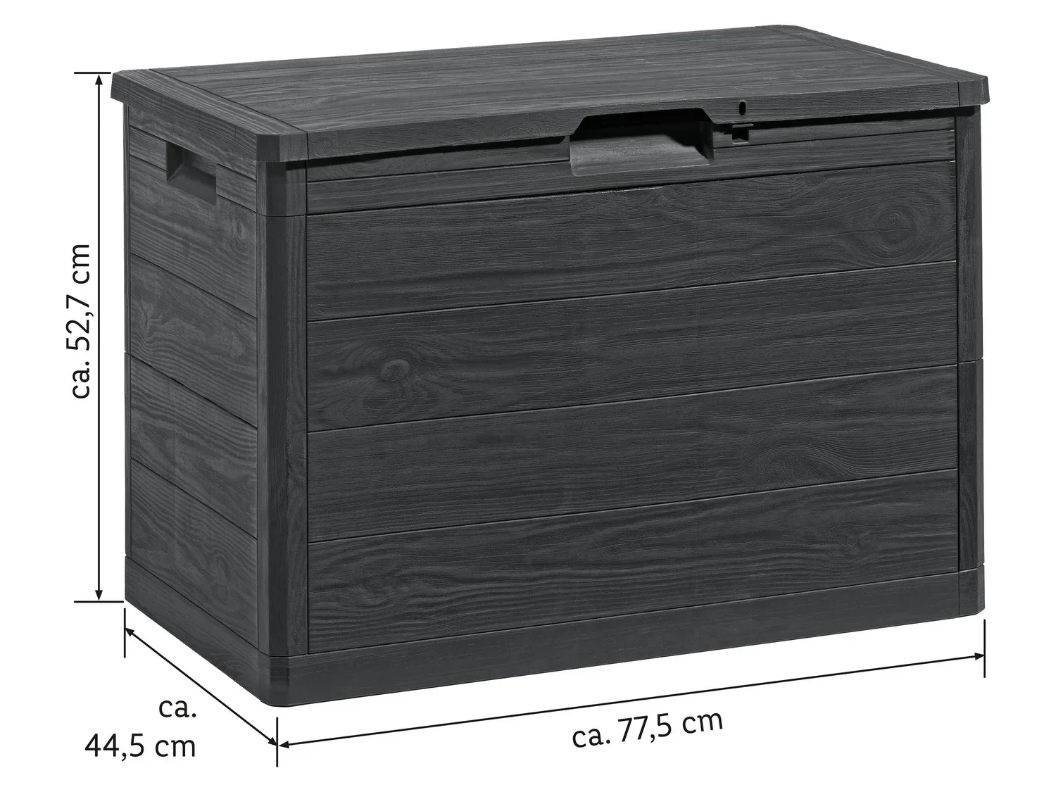 LIVARNO home Coffre de jardin, 160 L