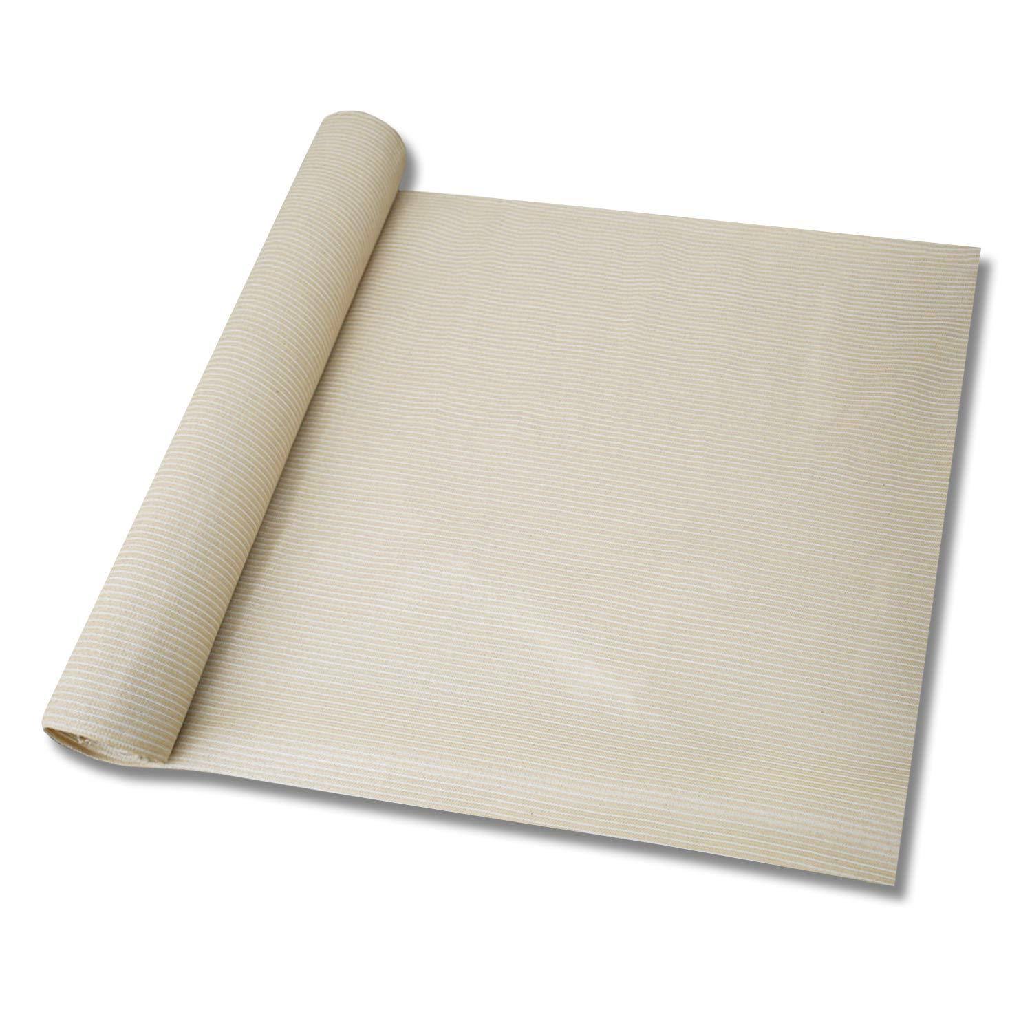 Patio Paradise 8' x 15' Sunblock Shade Cloth Roll,Beige Sun Shade Fabric 95% UV Resistant Mesh Netting Cover for Outdoor,Backyard,Garden,Plant