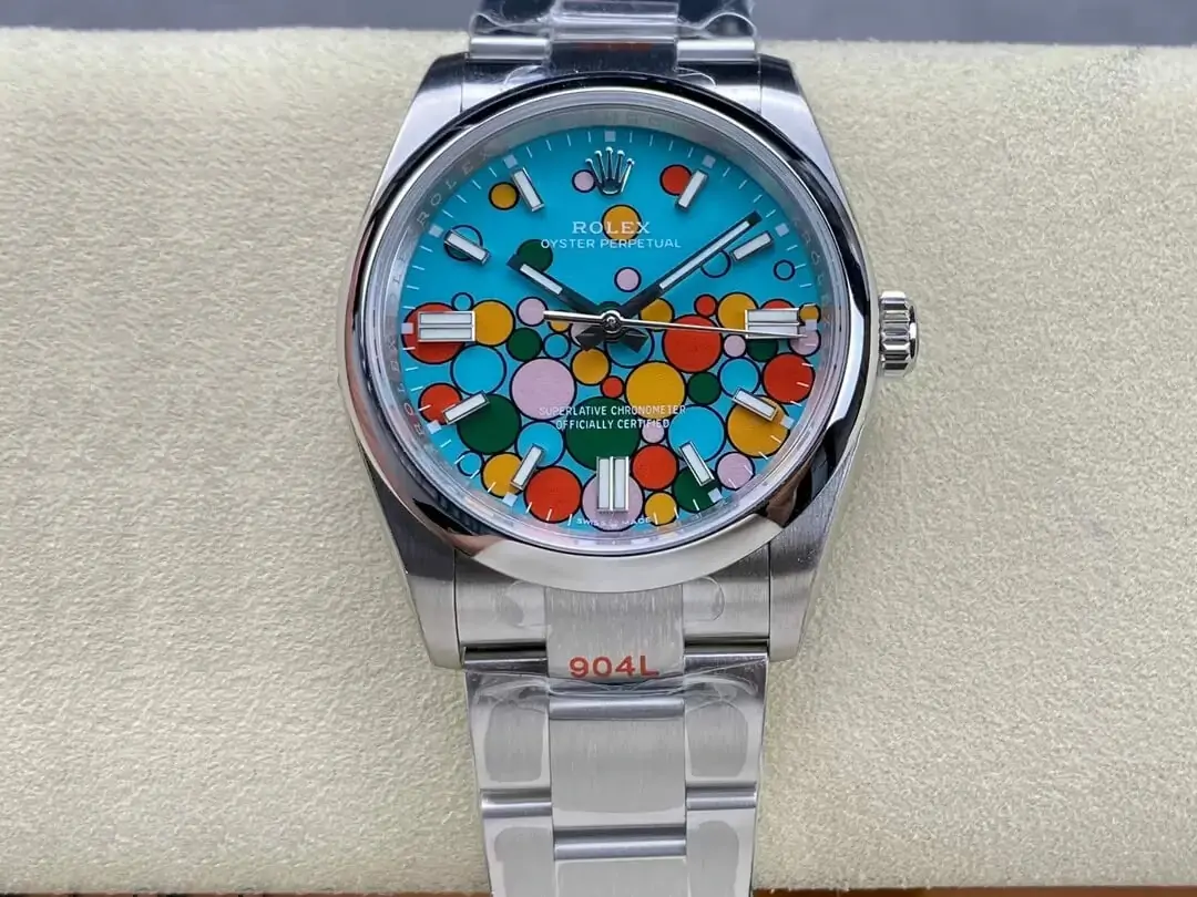 Rolex Oyster Perpetual M126000-0009 36MM EW Factory Blue Dial Stainless Steel