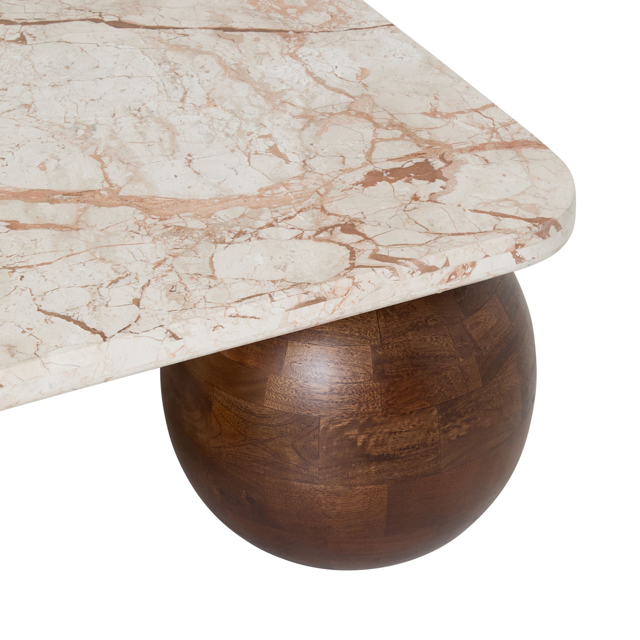 Kaya Marble Square Coffee Table