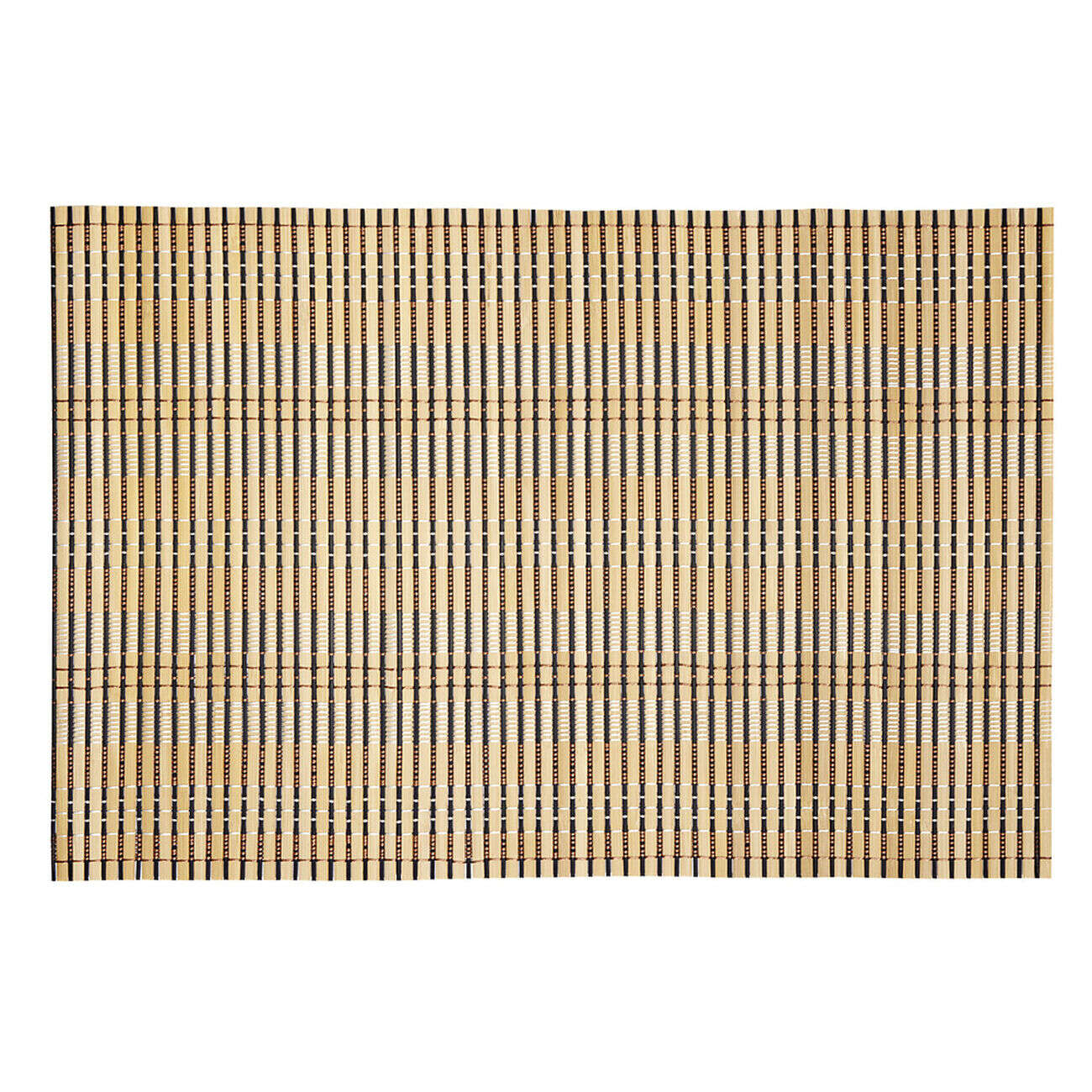 Set de table rectangulaire x2 en bambou 45x30cm (4 modèles)