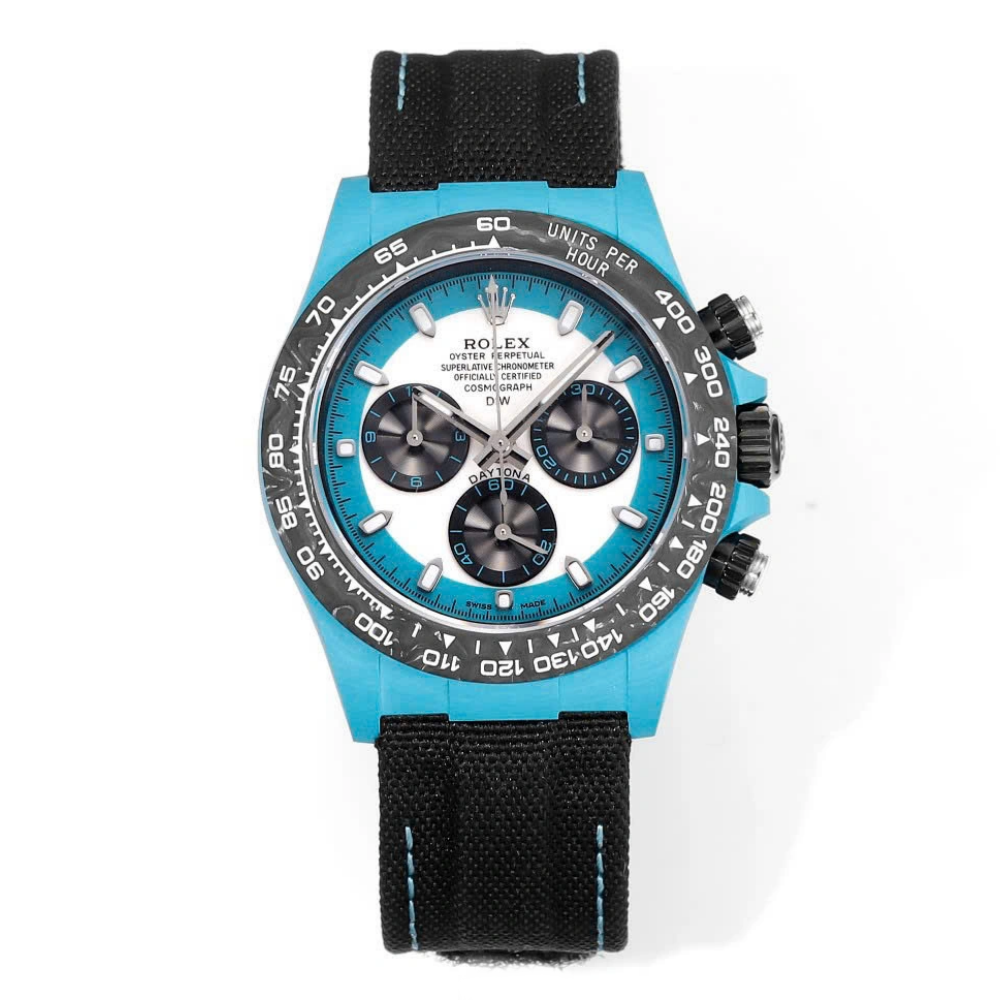 [Super Clone]Rolex Daytona DIW Carbon Tifany “CELESTE INVERT” 40mm Replica 1:1 – Top Quality Version