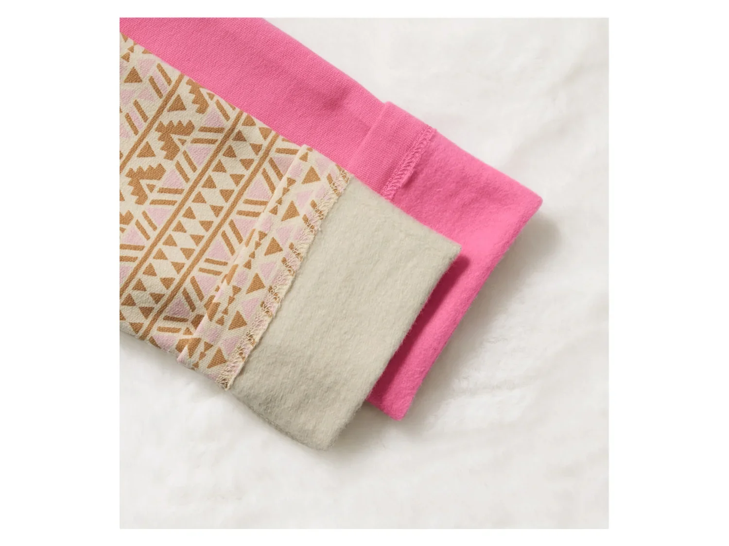 lupilu Lot de 2 leggings thermiques petite fille