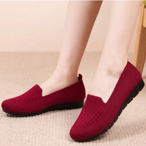 Mocassins rembourrés pour femmes avec semelle stabilisatrice