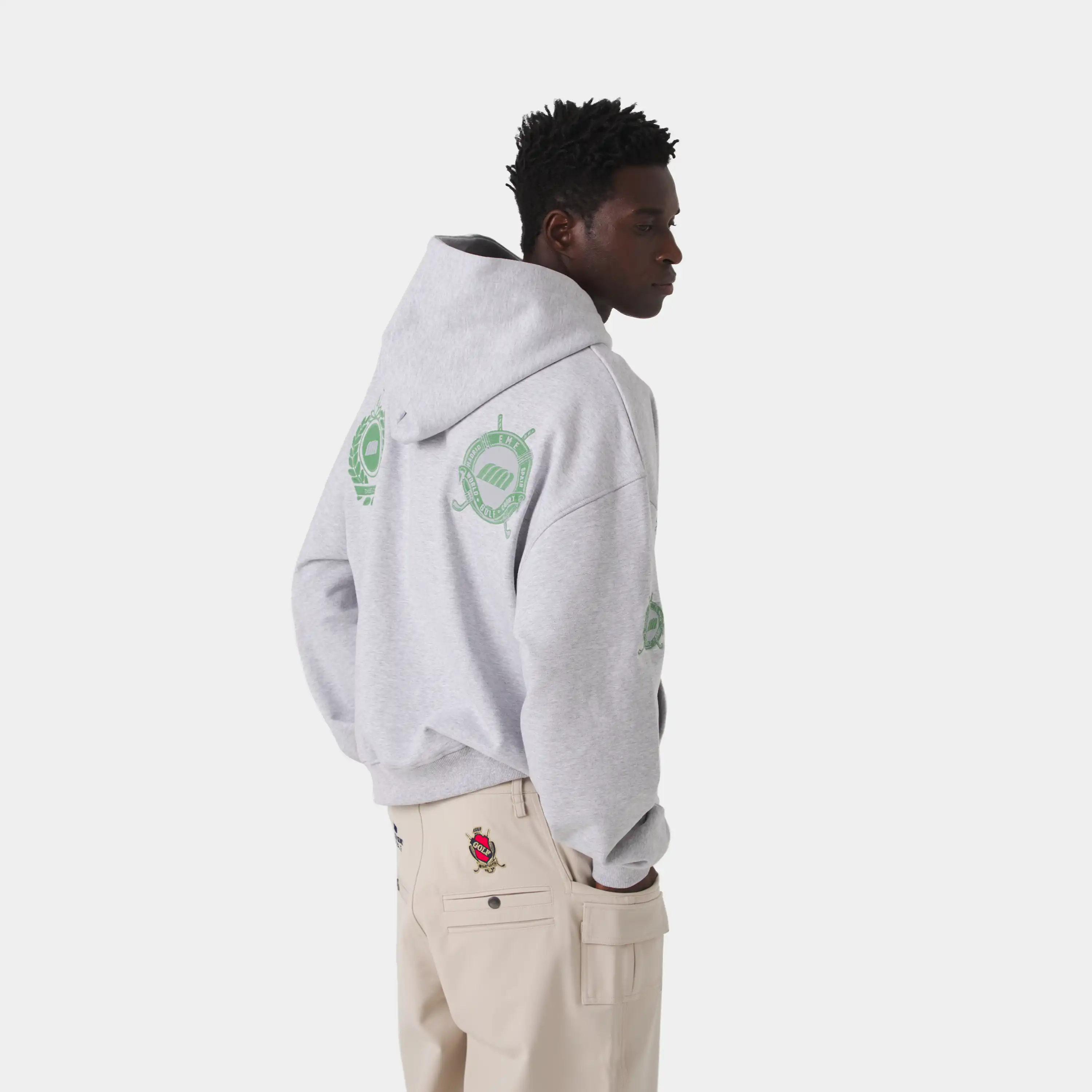 Nelly Heather Oversized Hoodie