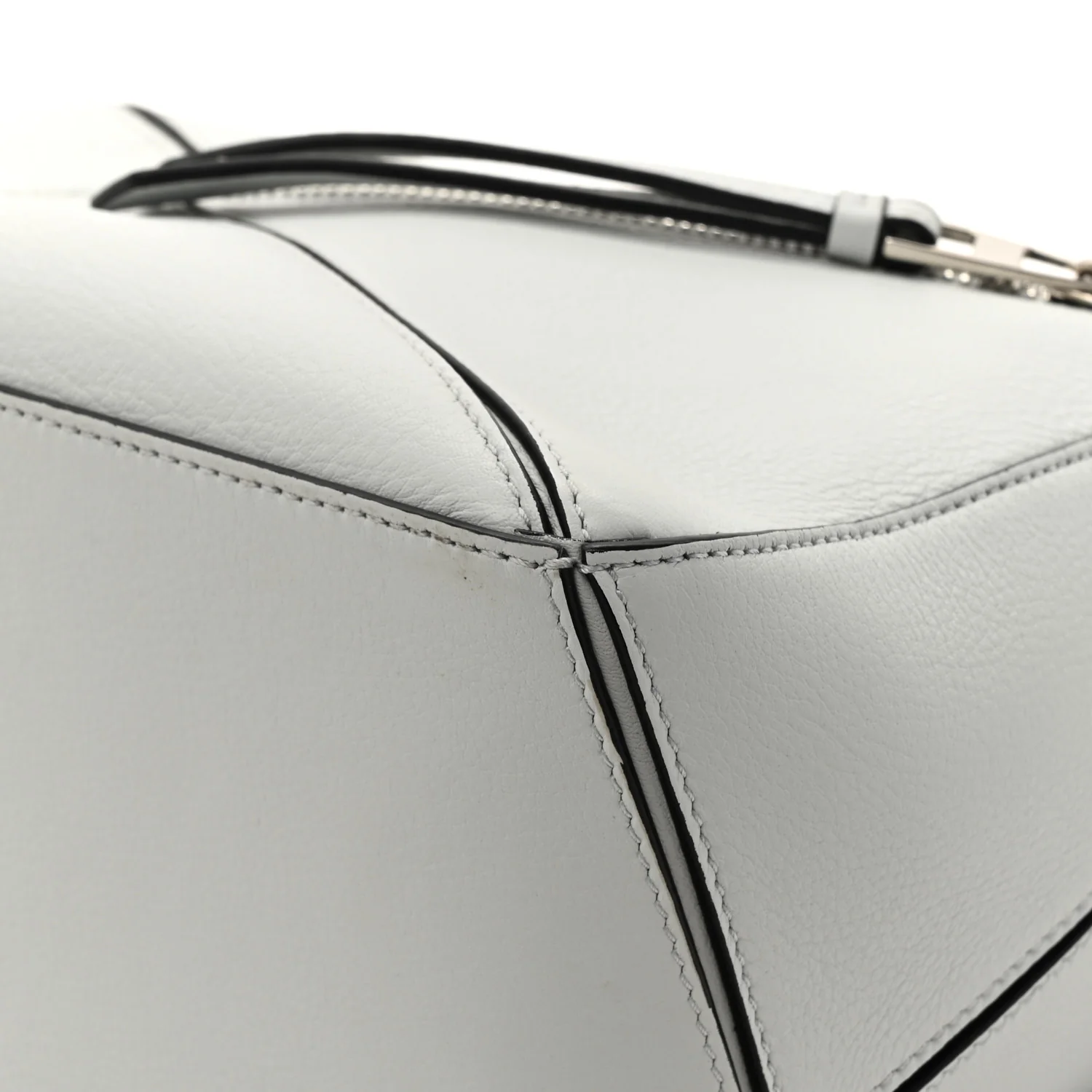 Calfskin Small Puzzle Bag Kaolin