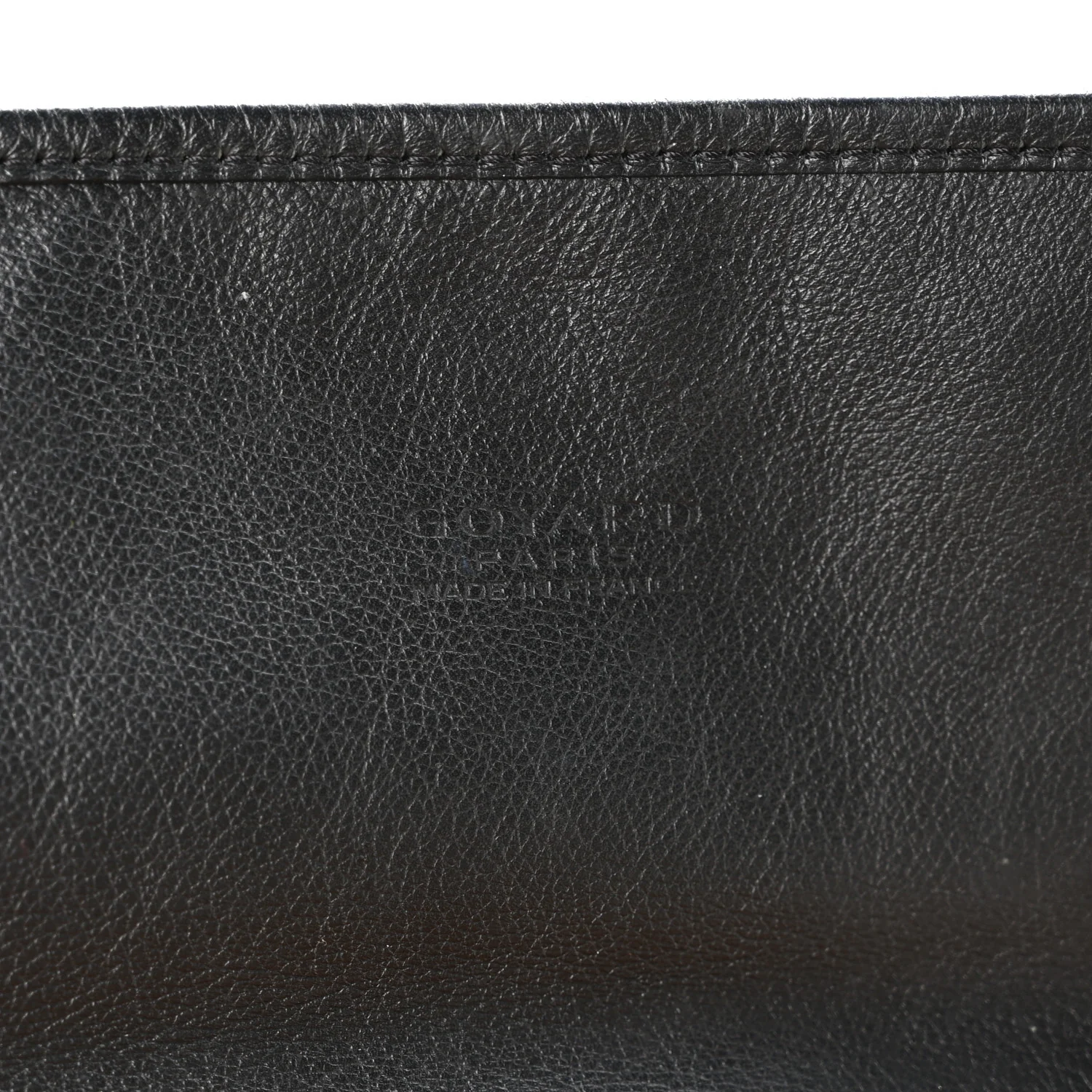 Goyardine Saint Leger Soft Briefcase Backpack Black