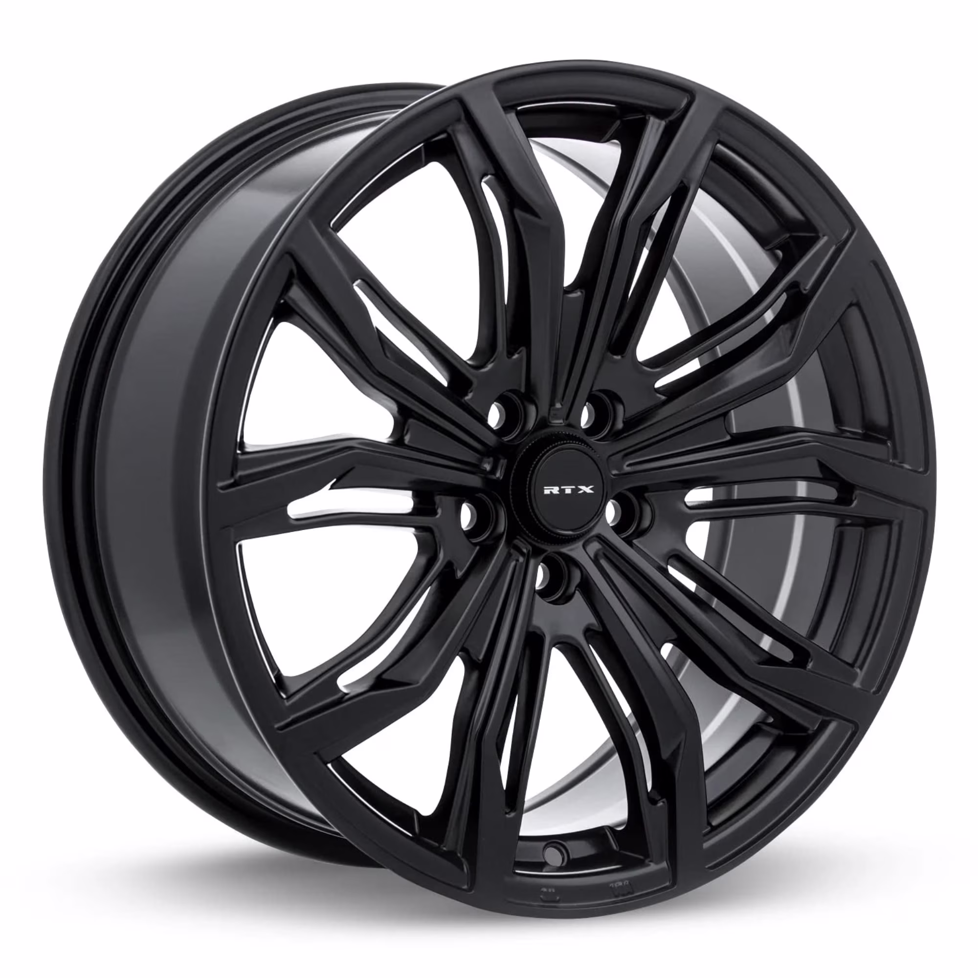 19x8.5 Black Widow Satin Black Wheel 5x4.5 (38mm)